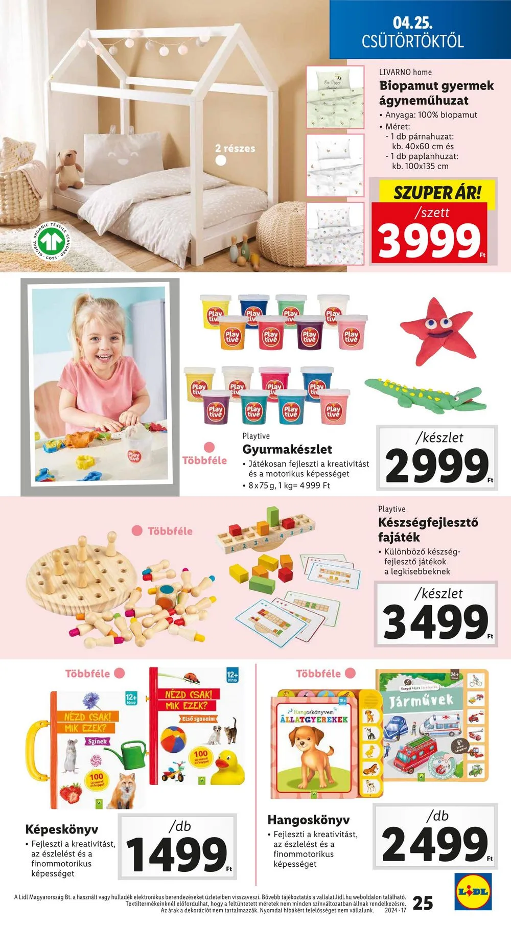 Lidl akciós újság 04.25–04.30 – 25. oldal