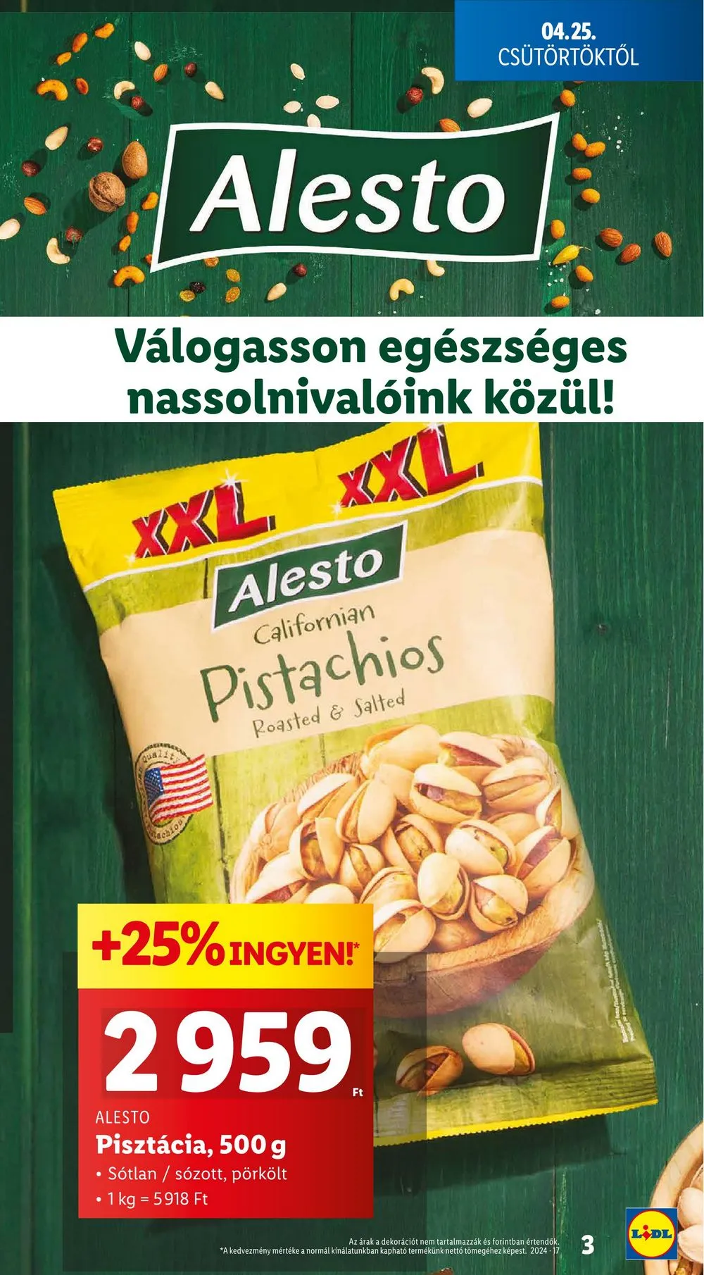 Lidl akciós újság 04.25–04.30 – 3. oldal