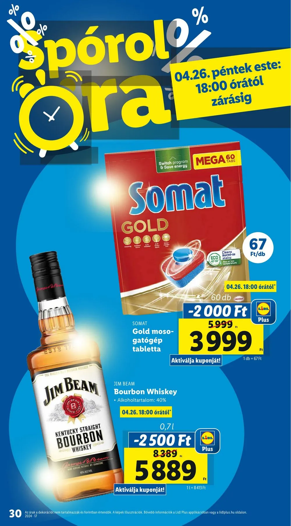 Lidl akciós újság 04.25–04.30 – 30. oldal