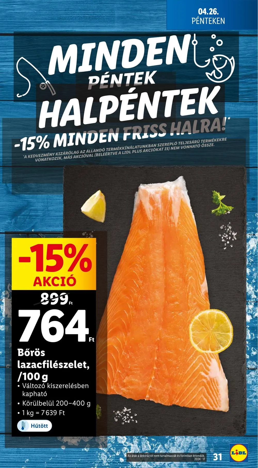 Lidl akciós újság 04.25–04.30 – 31. oldal