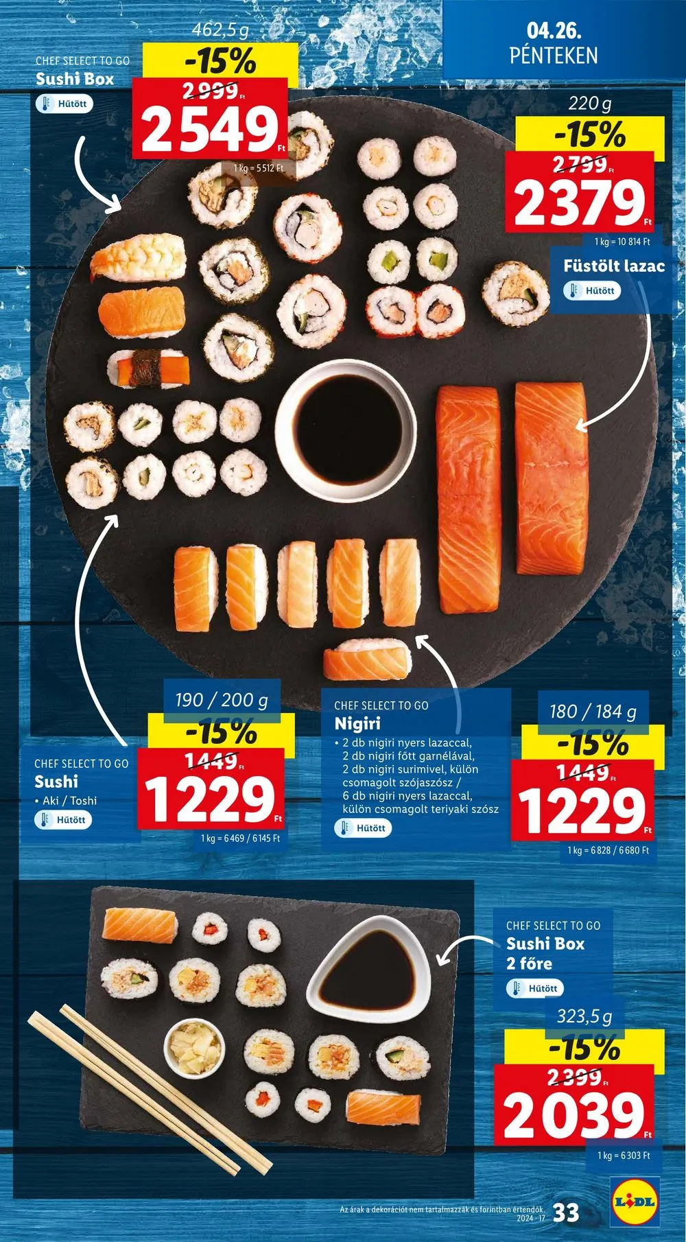 Lidl akciós újság 04.25–04.30 – 33. oldal