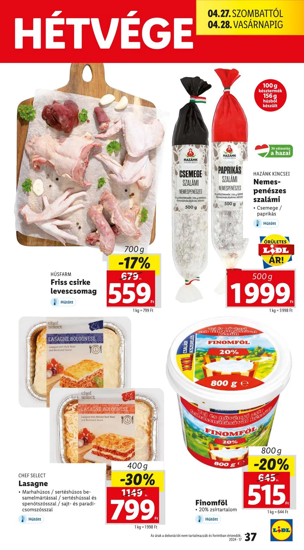 Lidl akciós újság 04.25–04.30 – 37. oldal