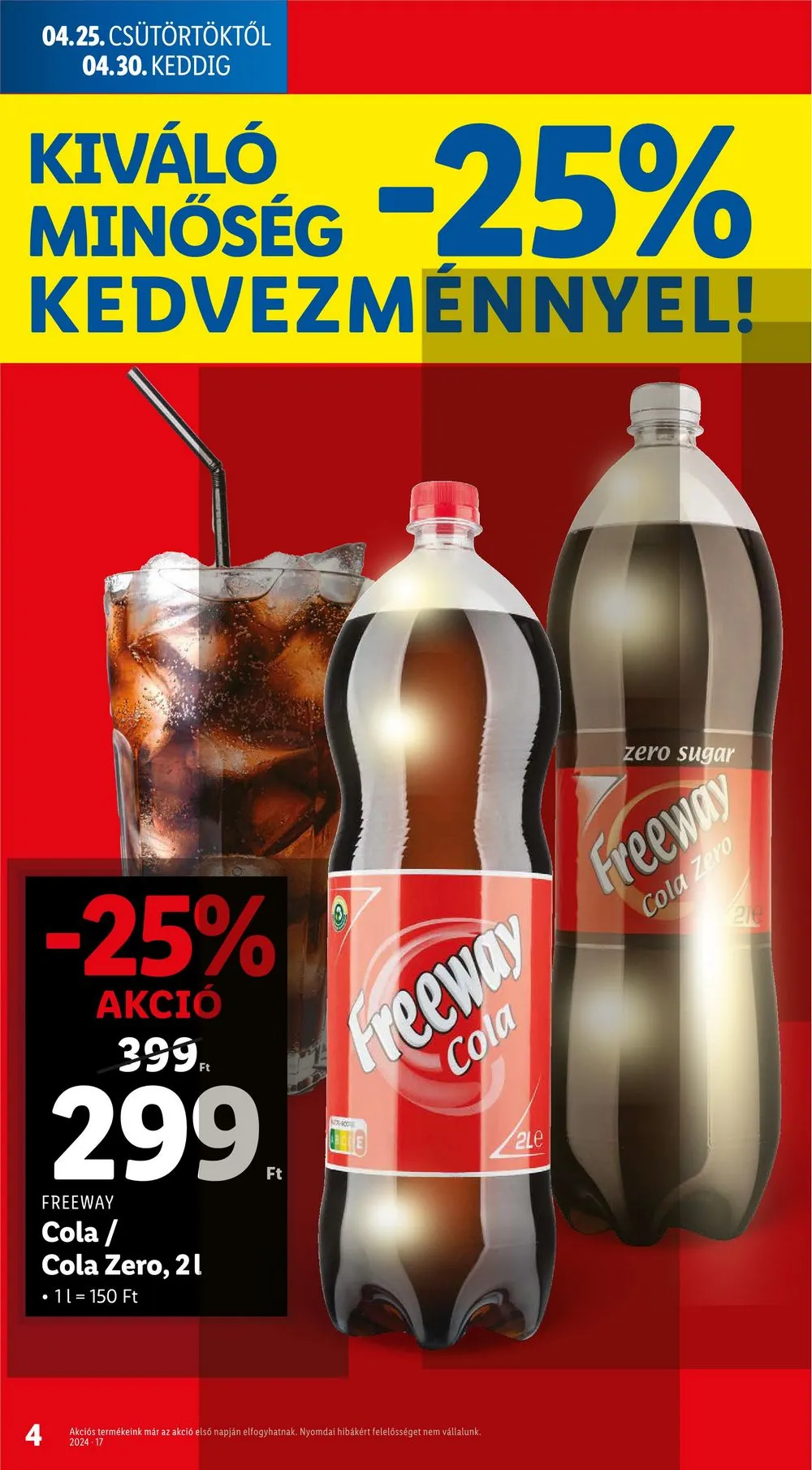 Lidl akciós újság 04.25–04.30 – 4. oldal