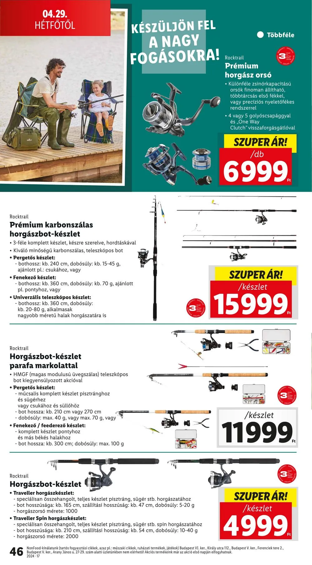 Lidl akciós újság 04.25–04.30 – 46. oldal