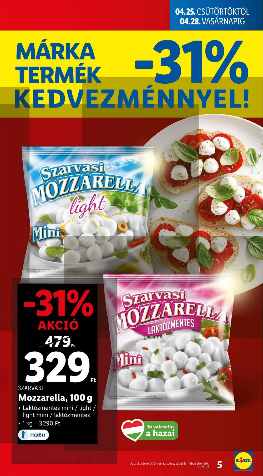 Lidl akciós újság 04.25–04.30 – 5. oldal