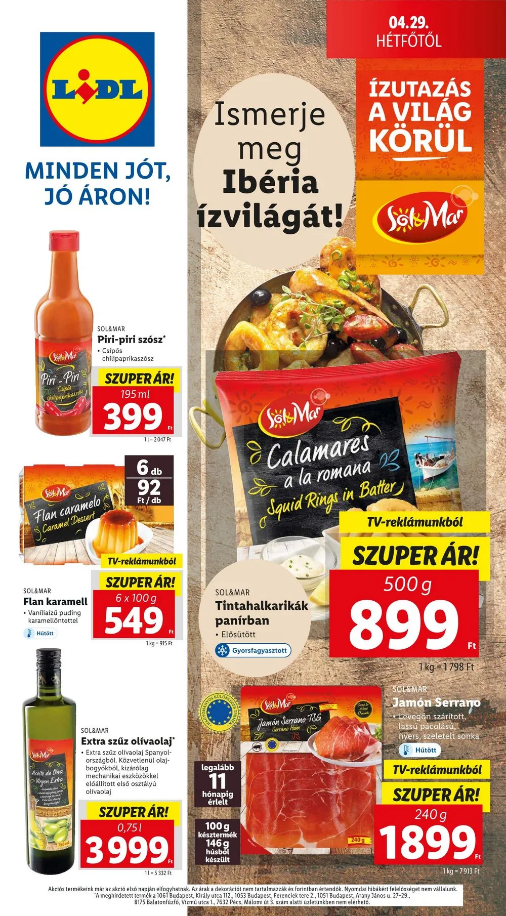 Lidl akciós újság 04.25–04.30 – 60. oldal