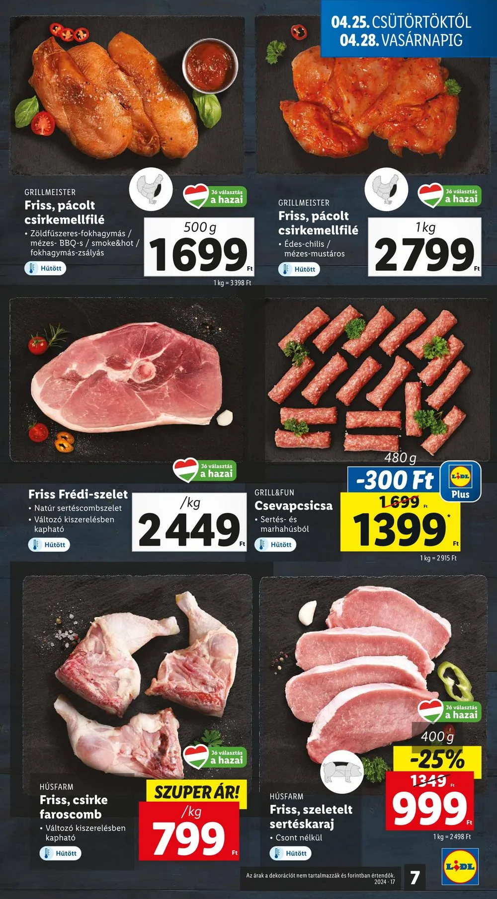 Lidl akciós újság 04.25–04.30 – 7. oldal