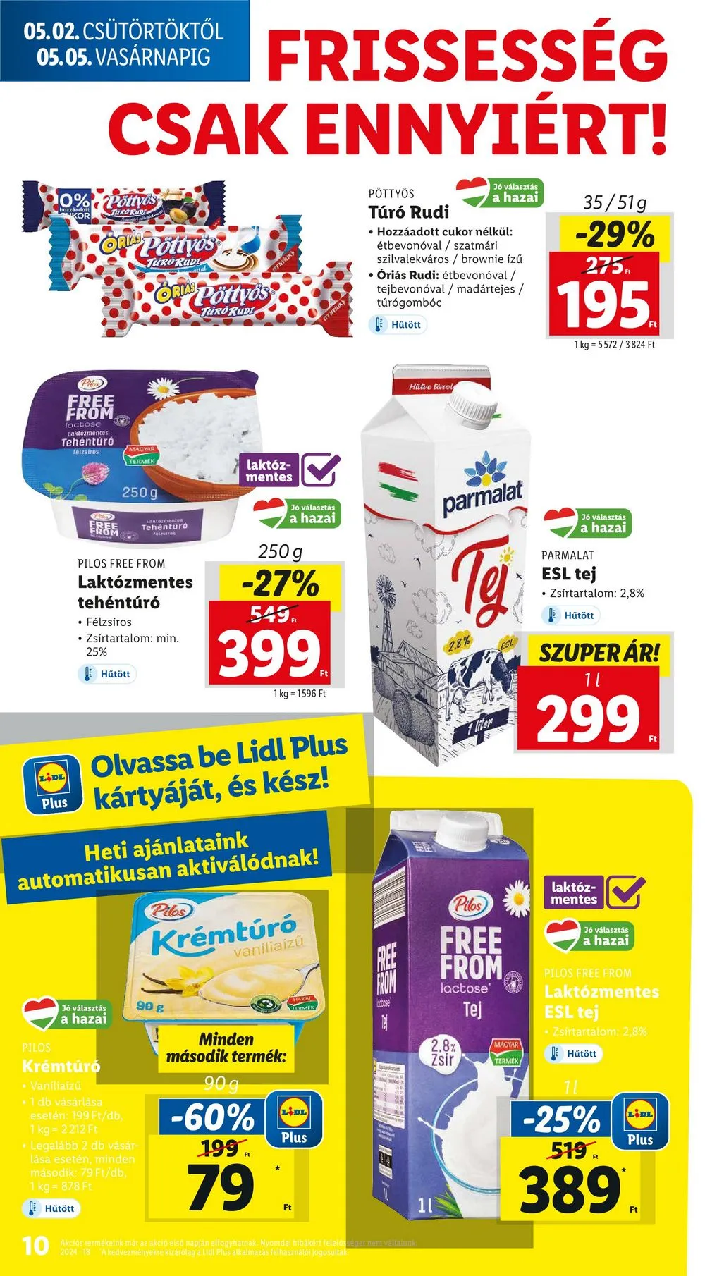 Lidl akciós újság 05.02–05.08 – 10. oldal