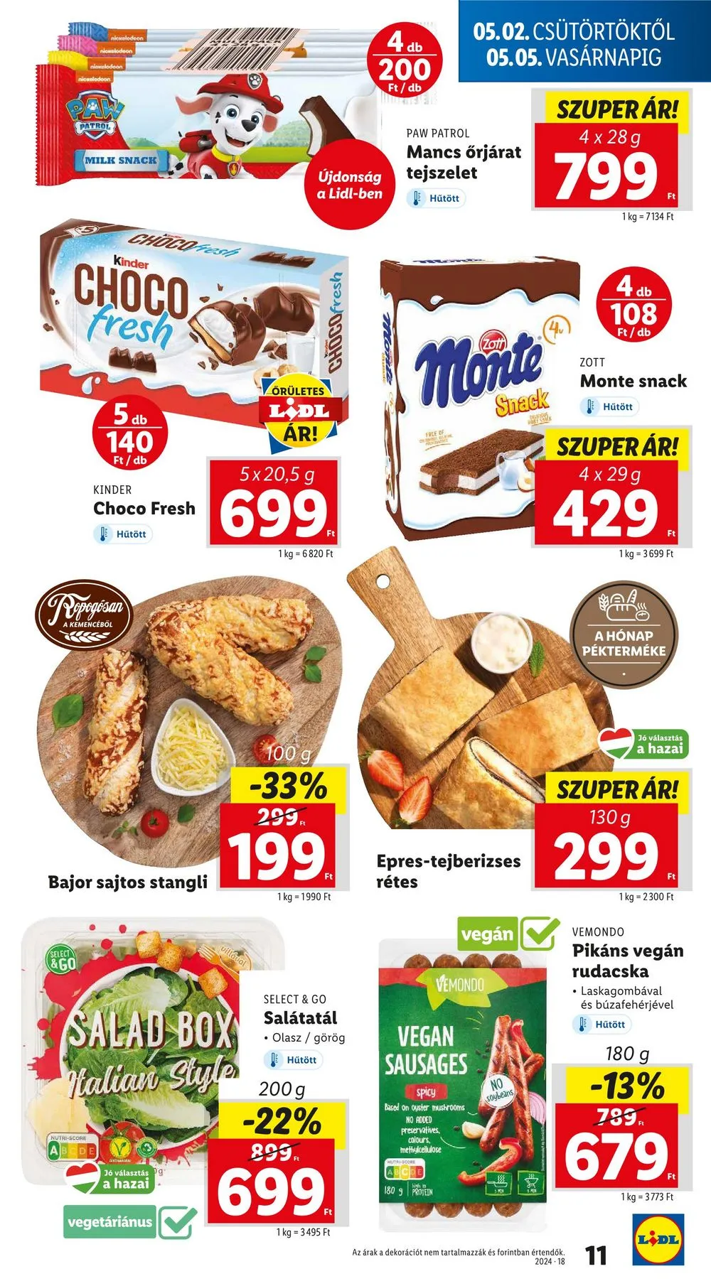 Lidl akciós újság 05.02–05.08 – 11. oldal