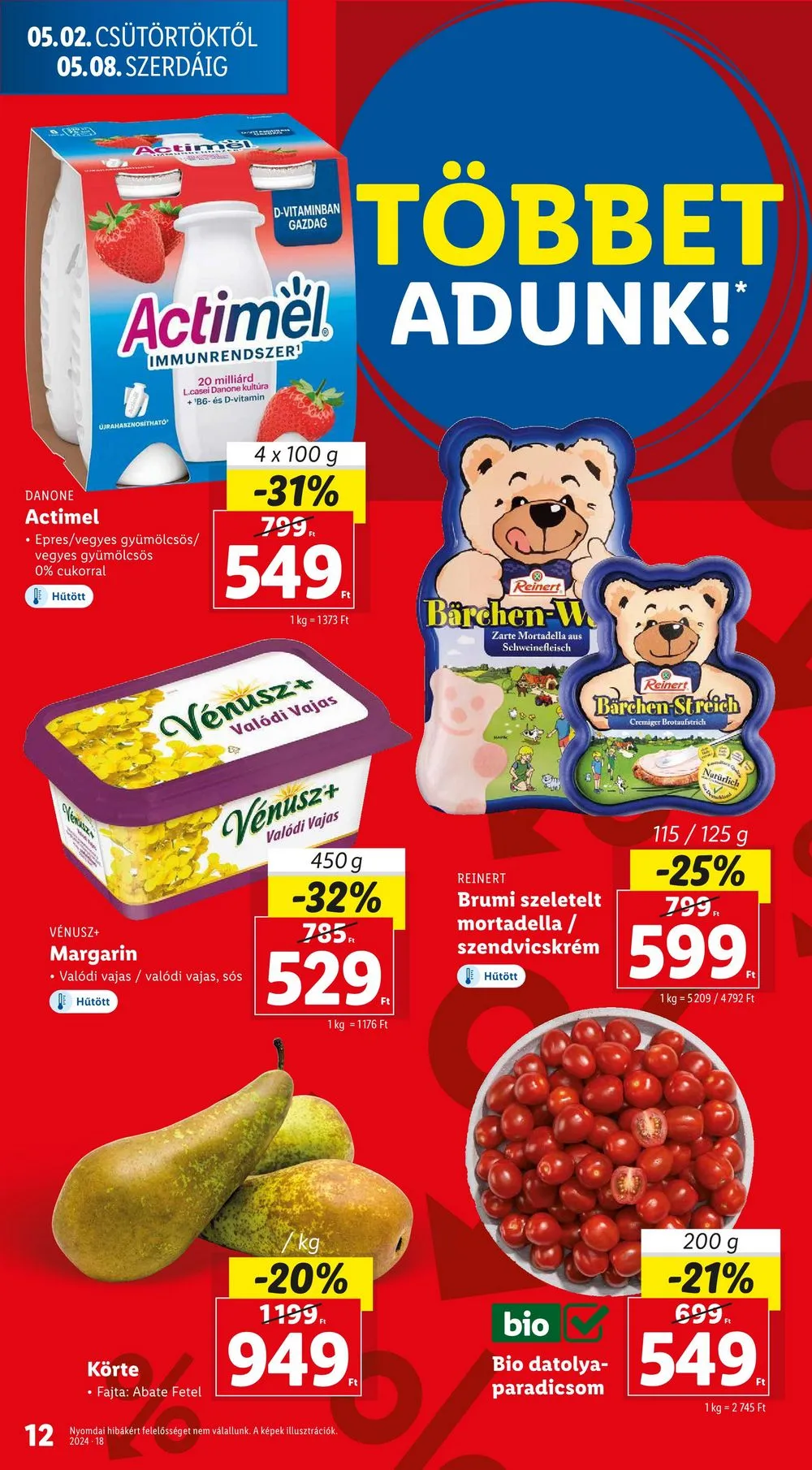 Lidl akciós újság 05.02–05.08 – 12. oldal