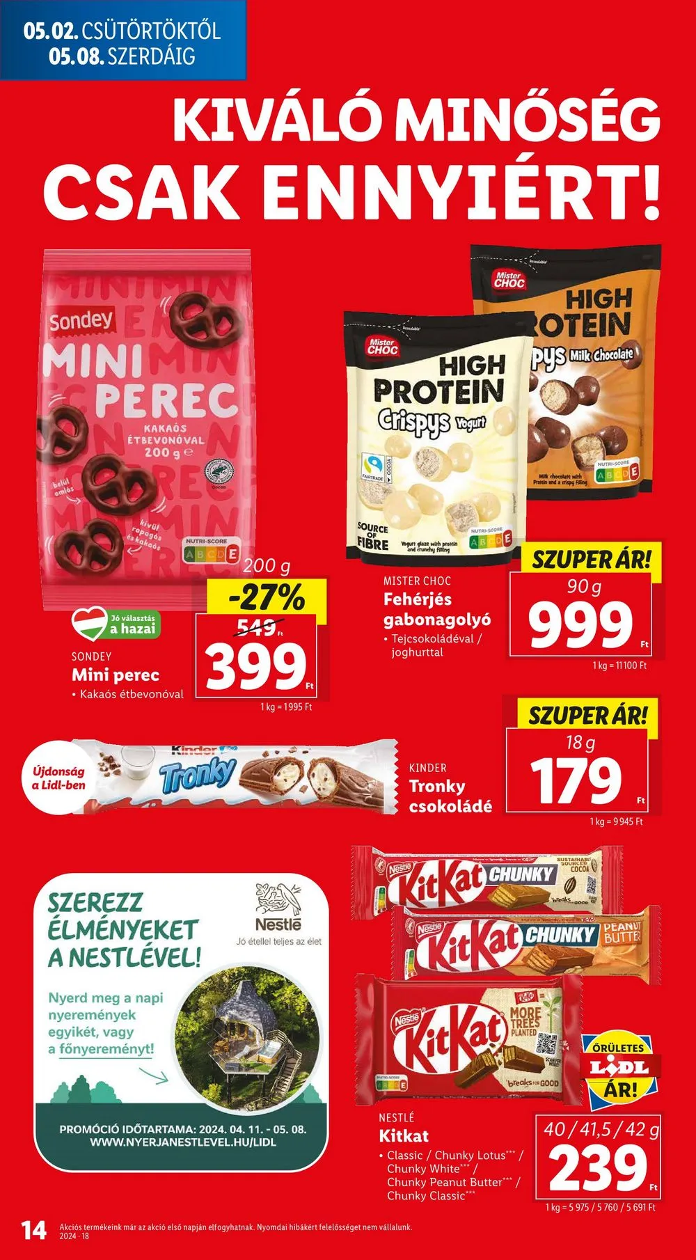 Lidl akciós újság 05.02–05.08 – 14. oldal