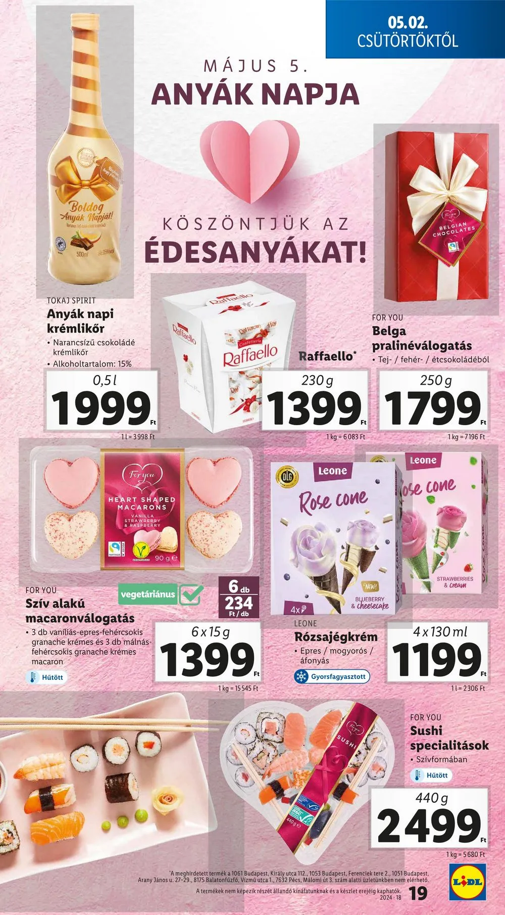 Lidl akciós újság 05.02–05.08 – 19. oldal