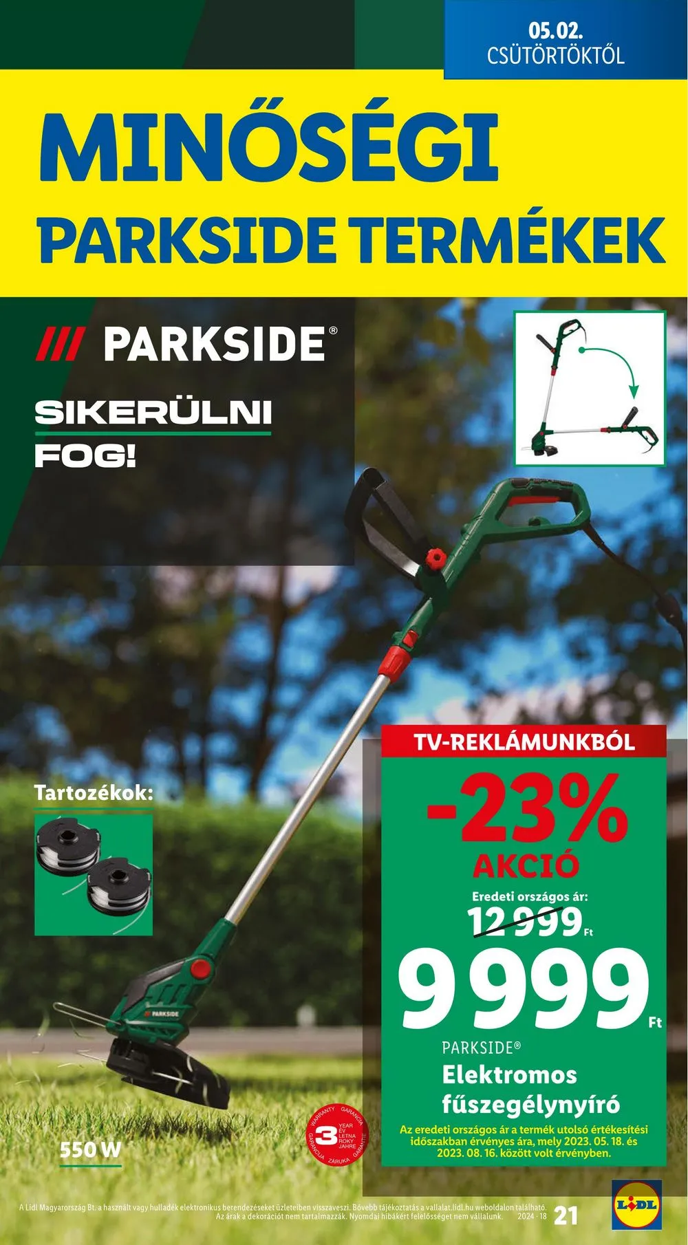 Lidl akciós újság 05.02–05.08 – 21. oldal
