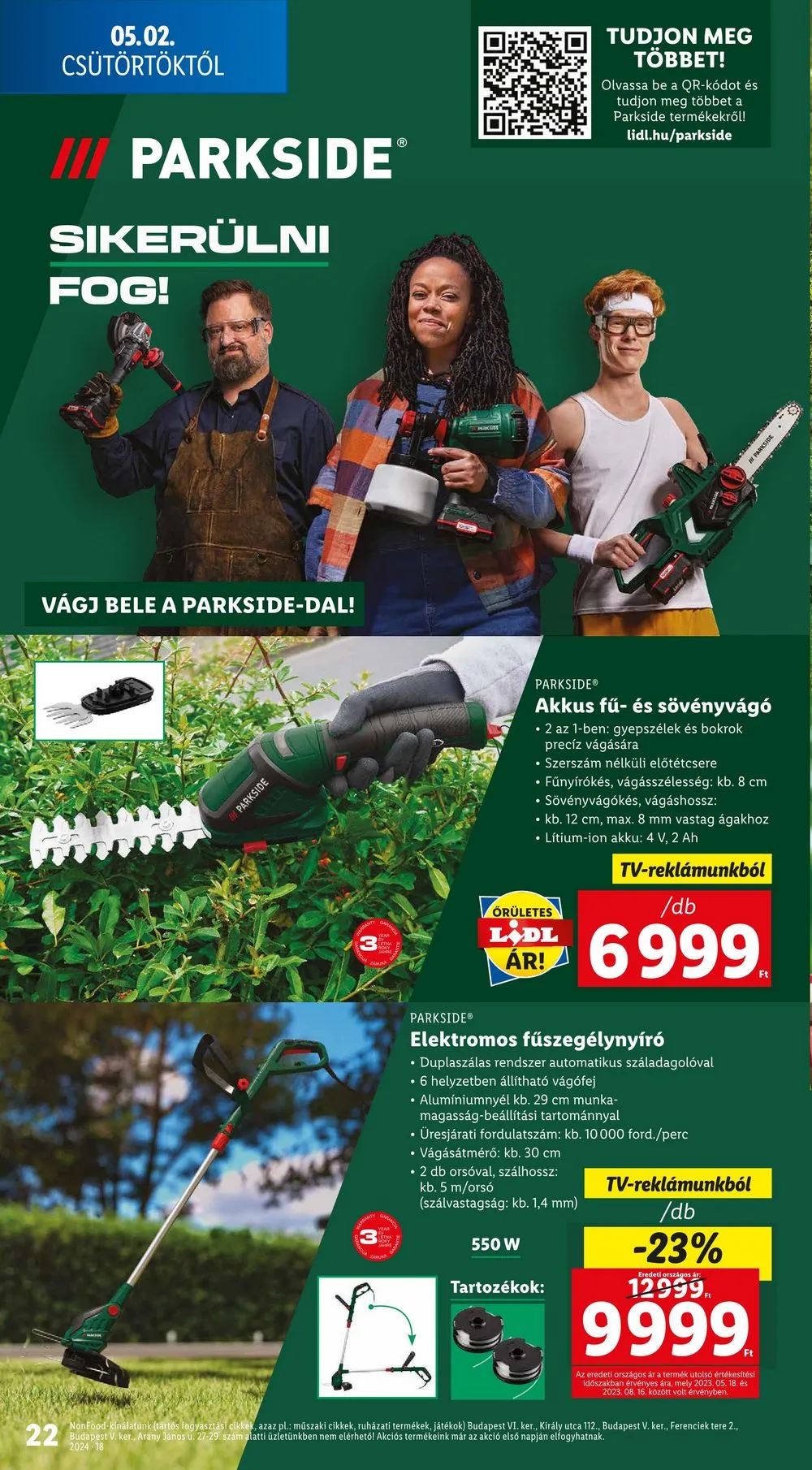 Lidl akciós újság 05.02–05.08 – 22. oldal