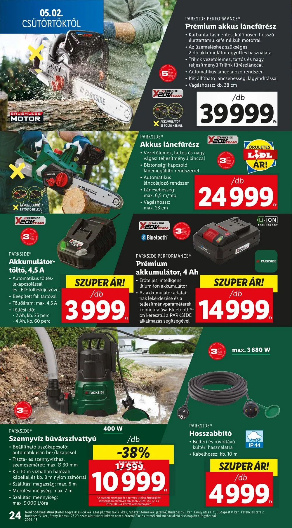 Lidl akciós újság 05.02–05.08 – 24. oldal