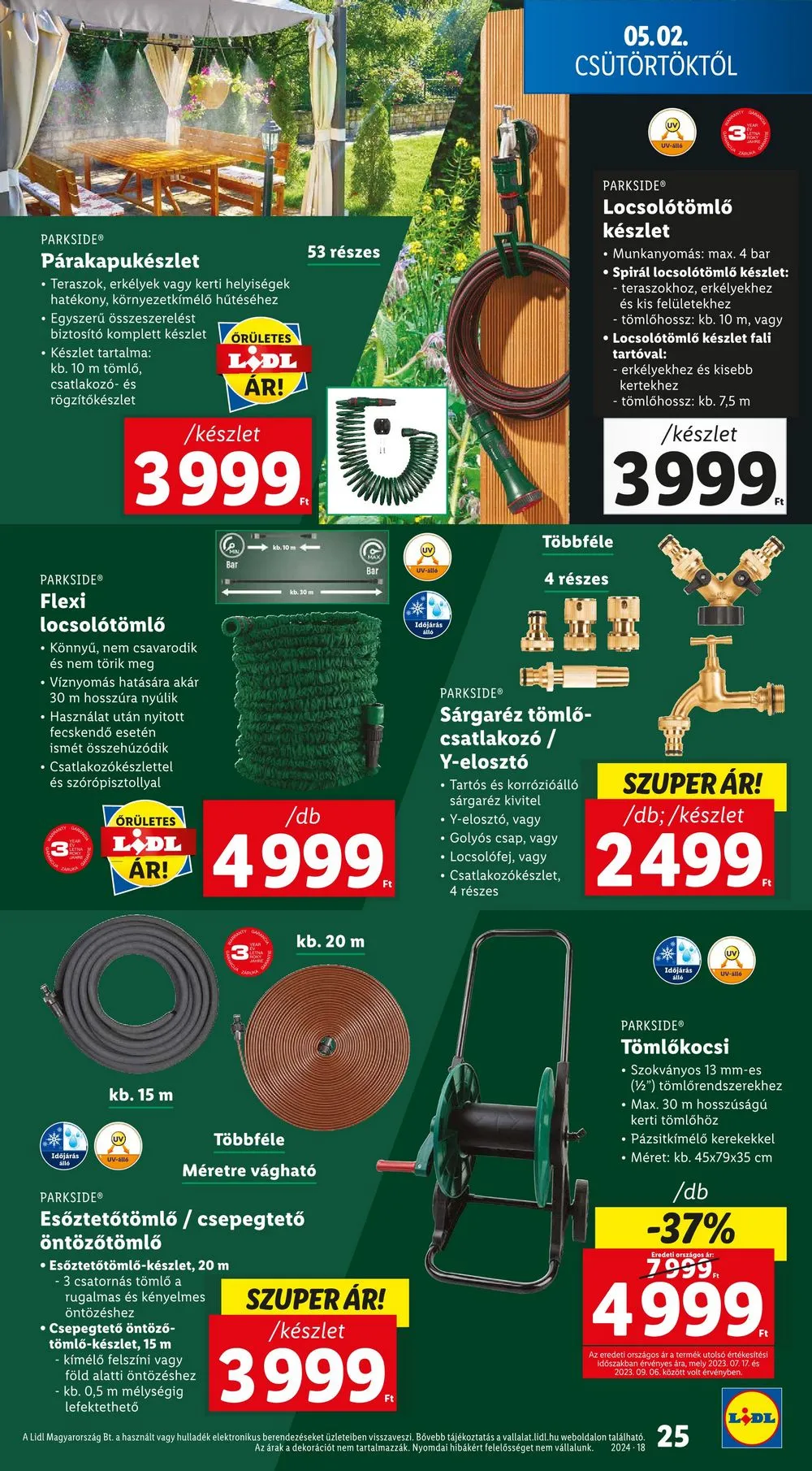 Lidl akciós újság 05.02–05.08 – 25. oldal