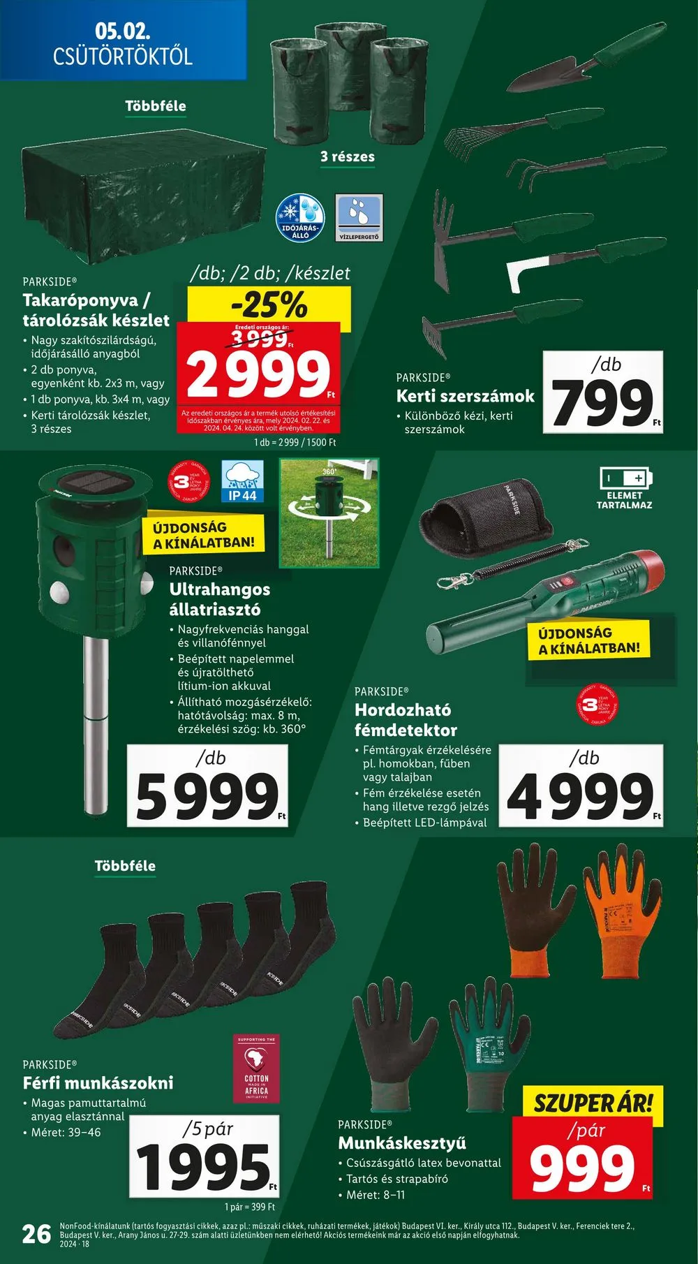 Lidl akciós újság 05.02–05.08 – 26. oldal