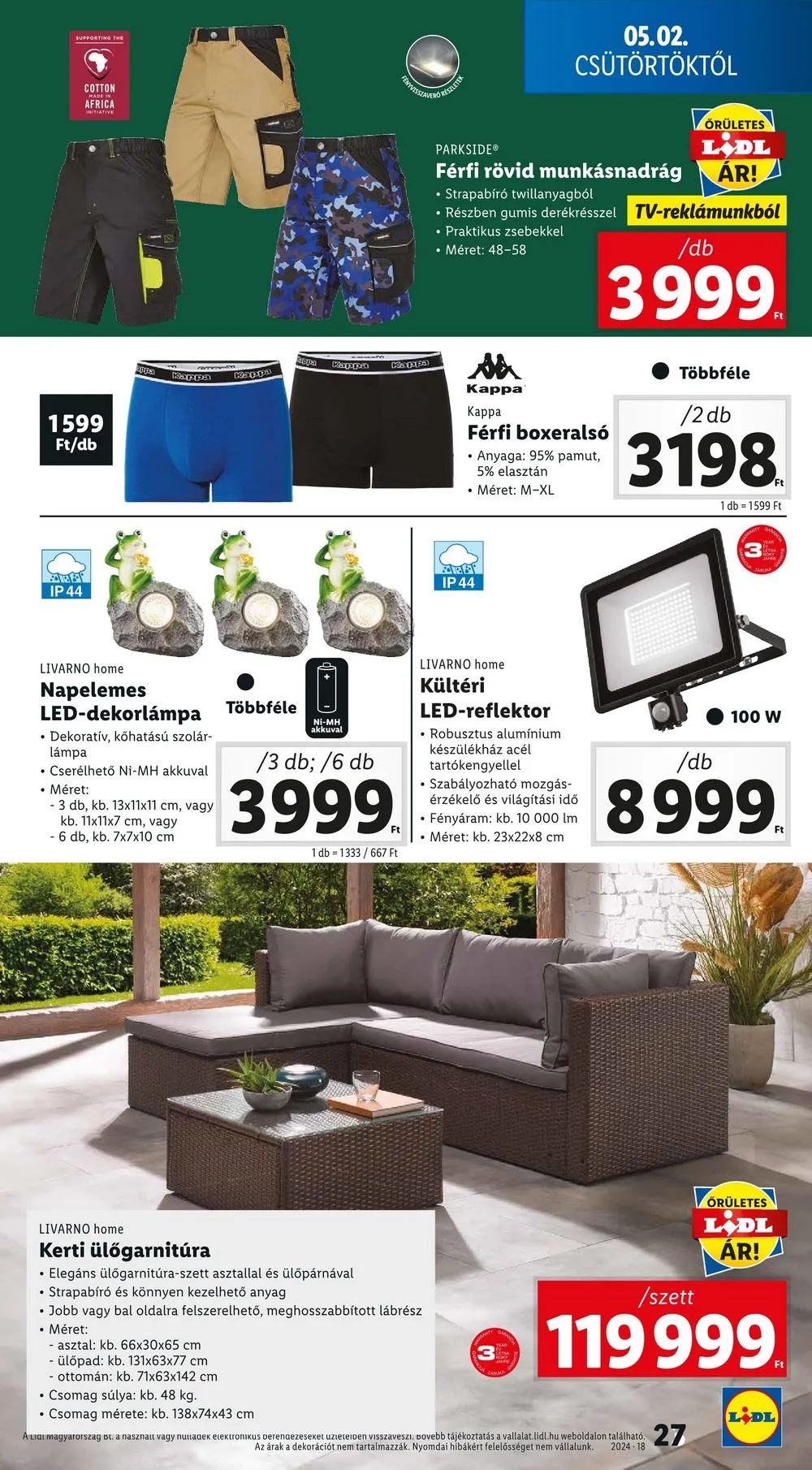 Lidl akciós újság 05.02–05.08 – 27. oldal