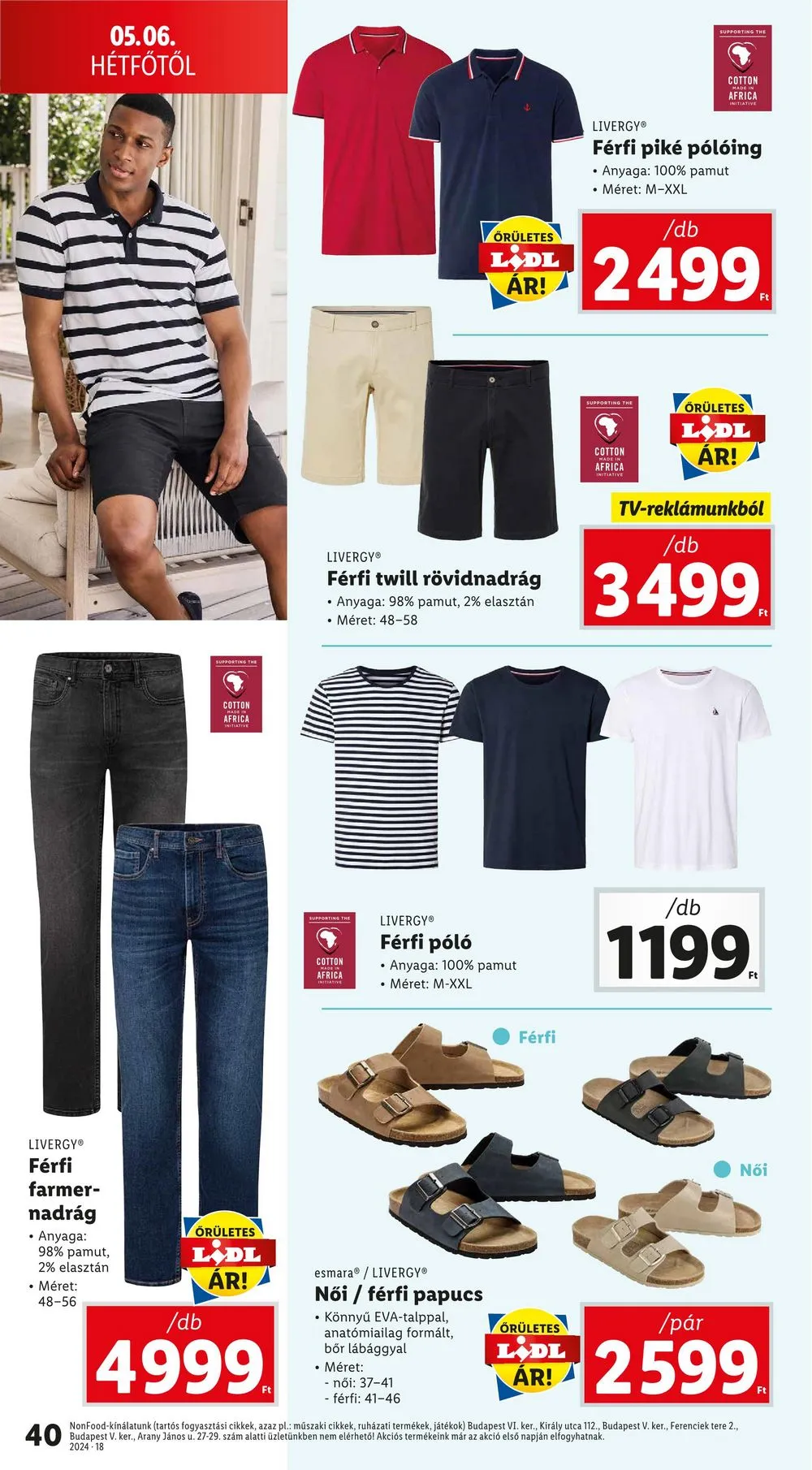 Lidl akciós újság 05.02–05.08 – 40. oldal