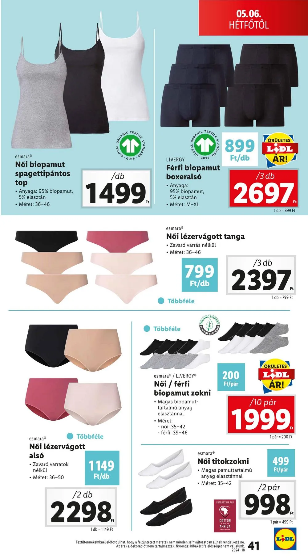 Lidl akciós újság 05.02–05.08 – 41. oldal