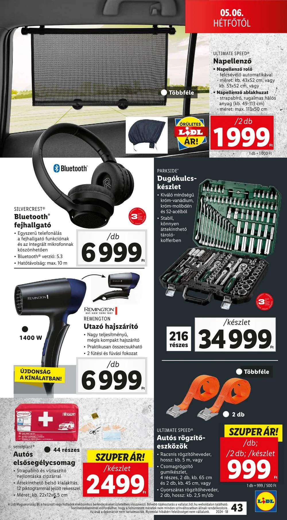Lidl akciós újság 05.02–05.08 – 43. oldal