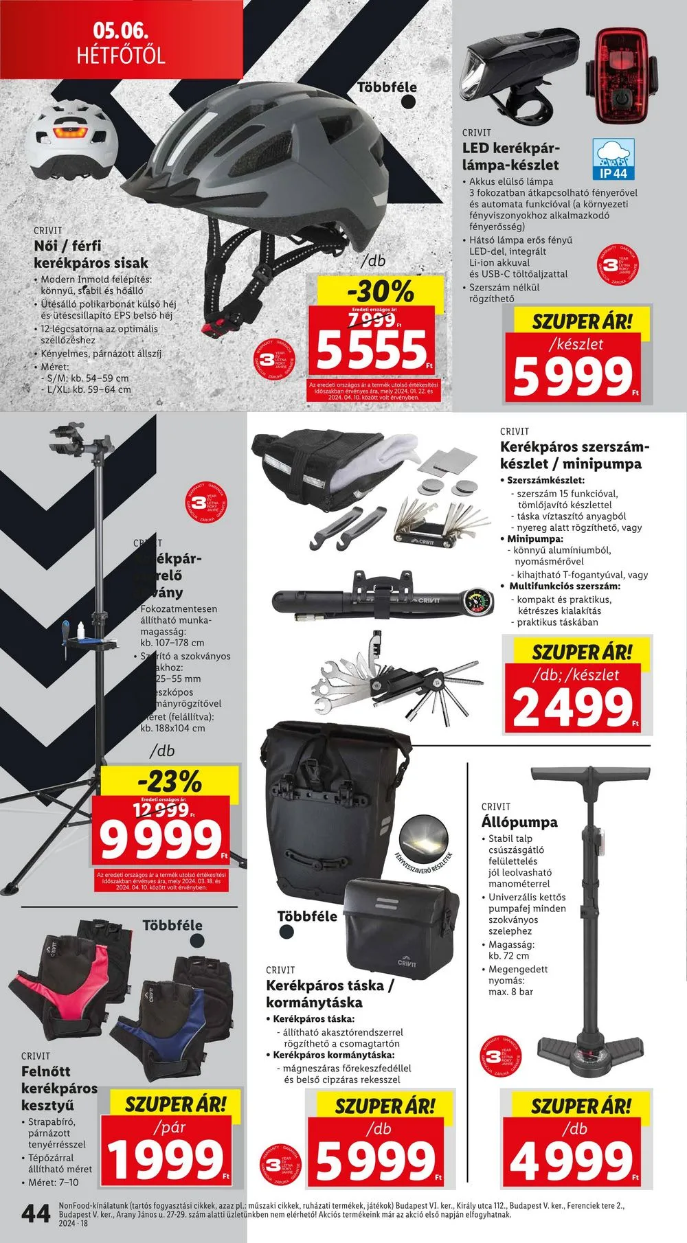 Lidl akciós újság 05.02–05.08 – 44. oldal