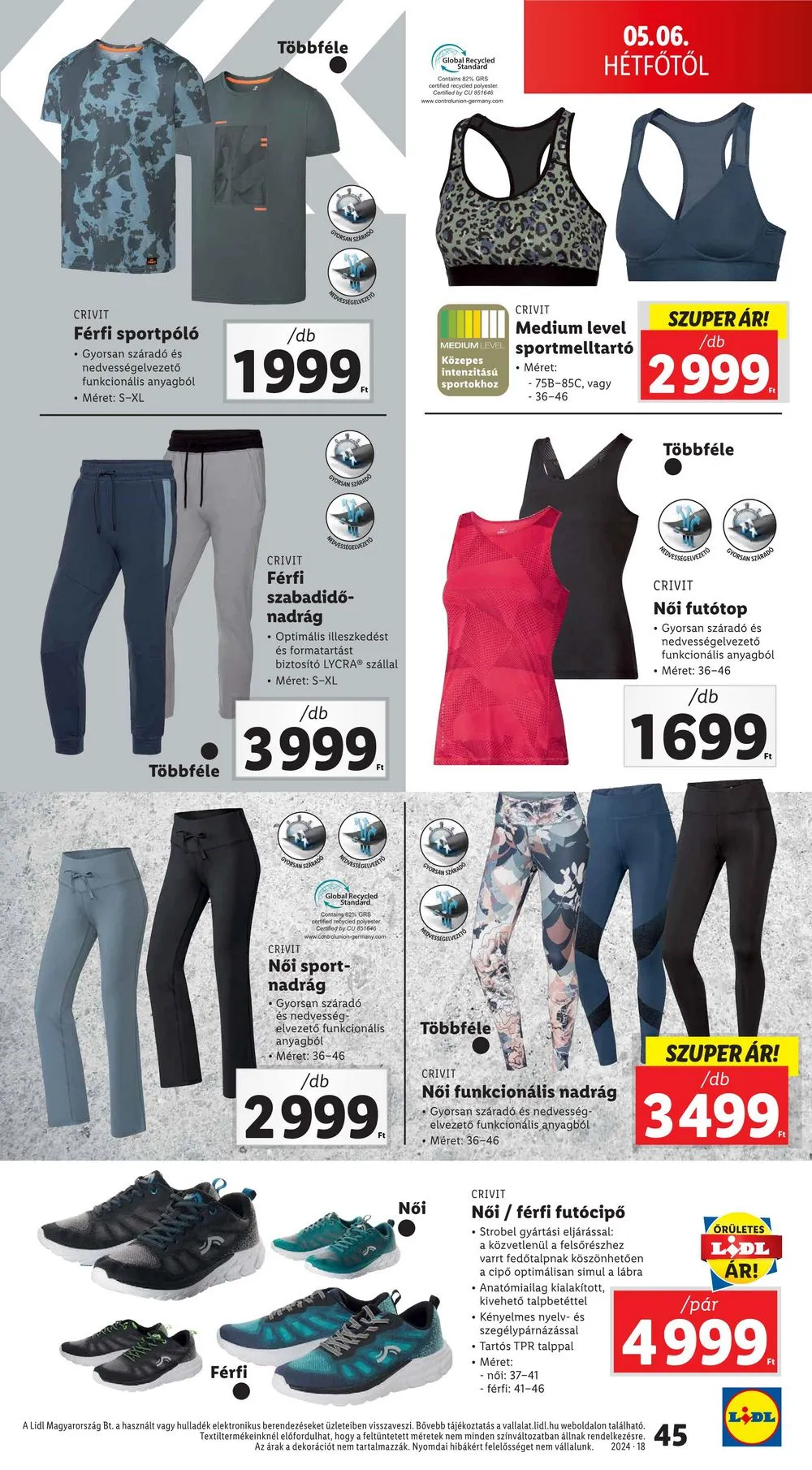 Lidl akciós újság 05.02–05.08 – 45. oldal