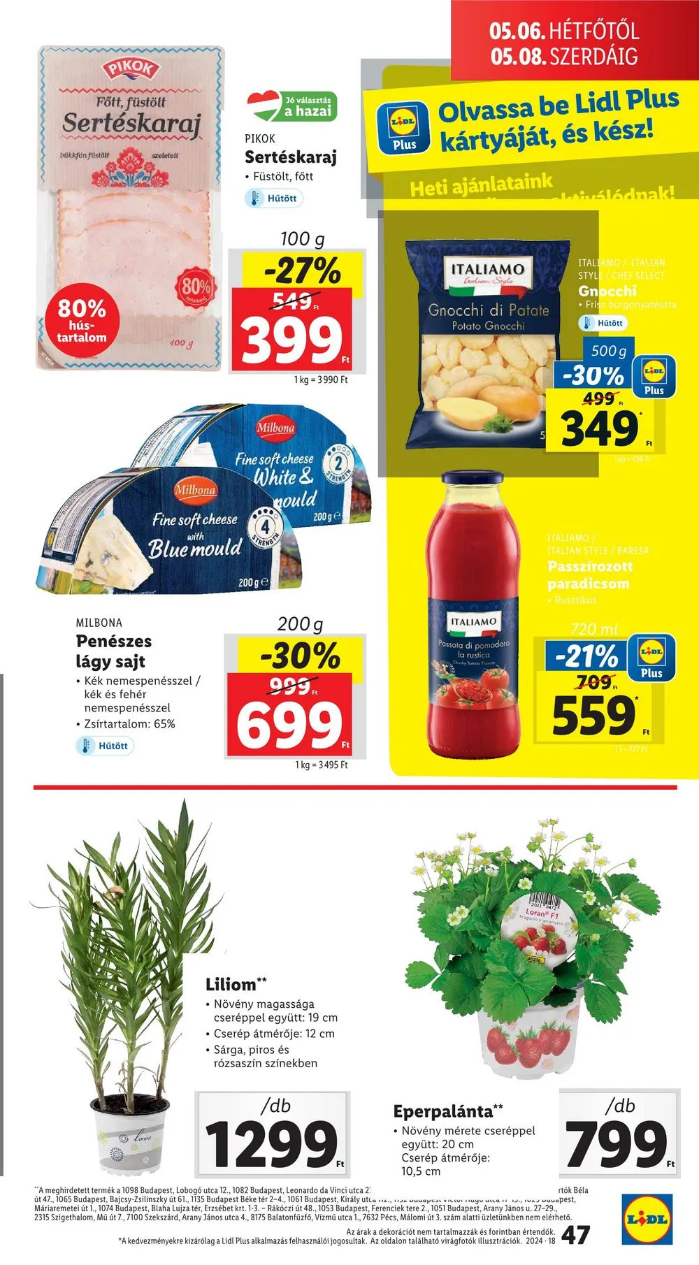 Lidl akciós újság 05.02–05.08 – 47. oldal