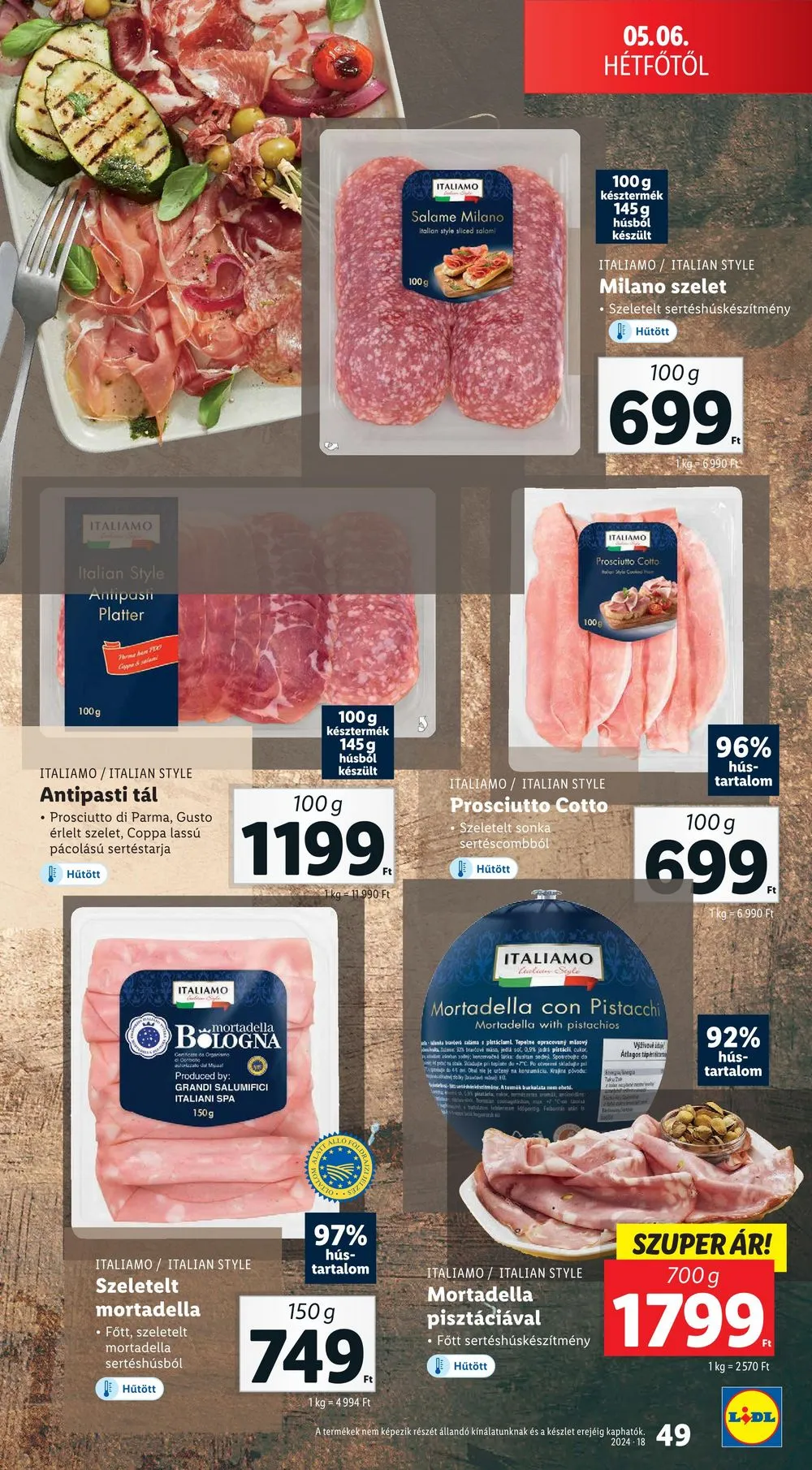Lidl akciós újság 05.02–05.08 – 49. oldal
