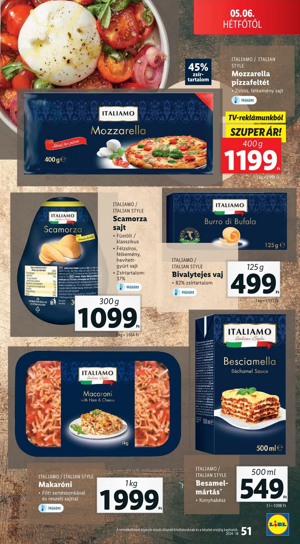 Lidl akciós újság 05.02–05.08 – 51. oldal