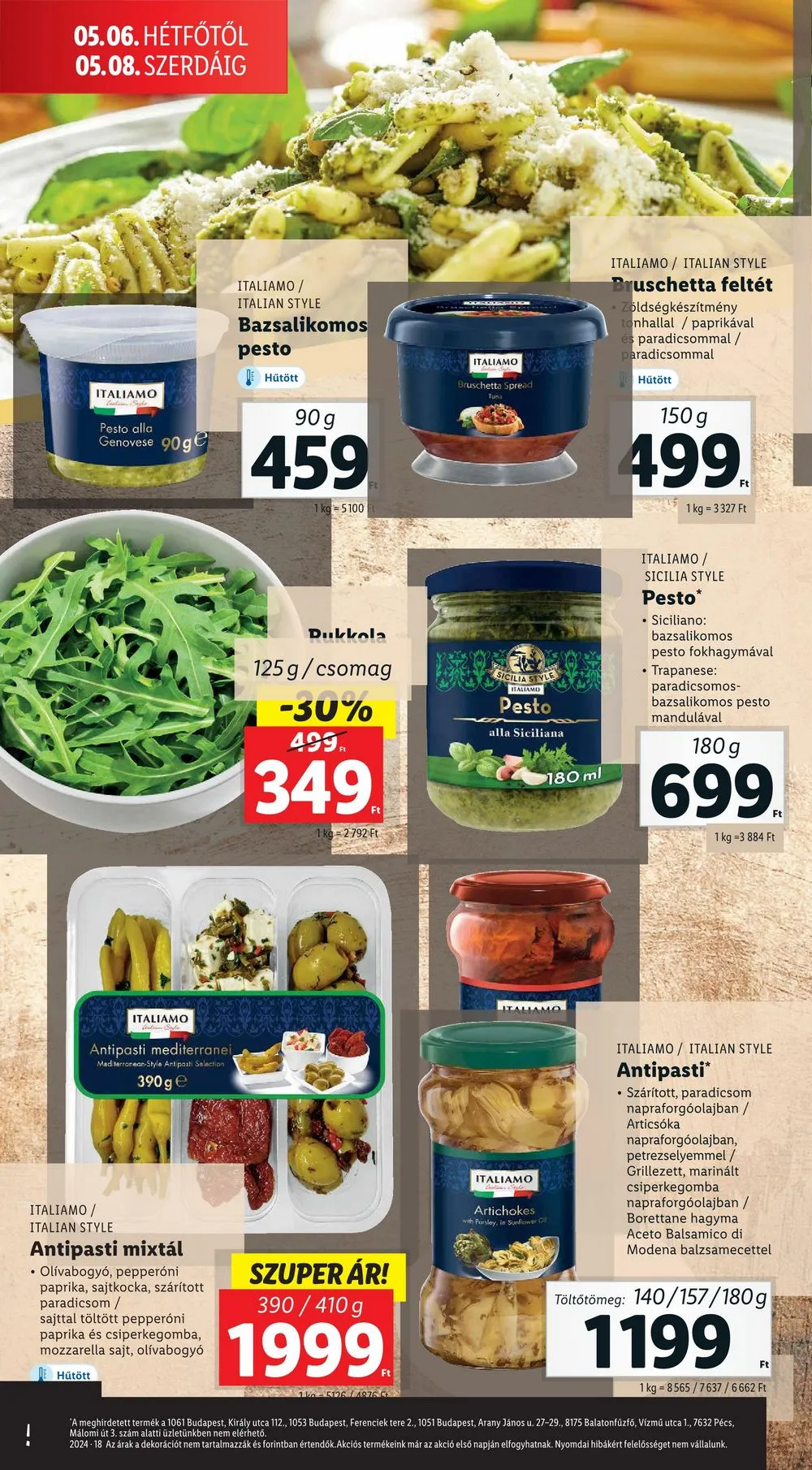 Lidl akciós újság 05.02–05.08 – 54. oldal