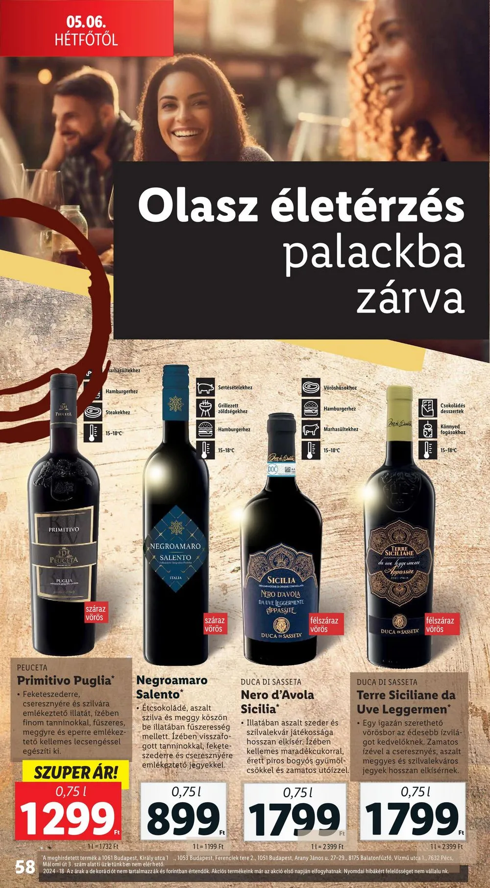 Lidl akciós újság 05.02–05.08 – 58. oldal