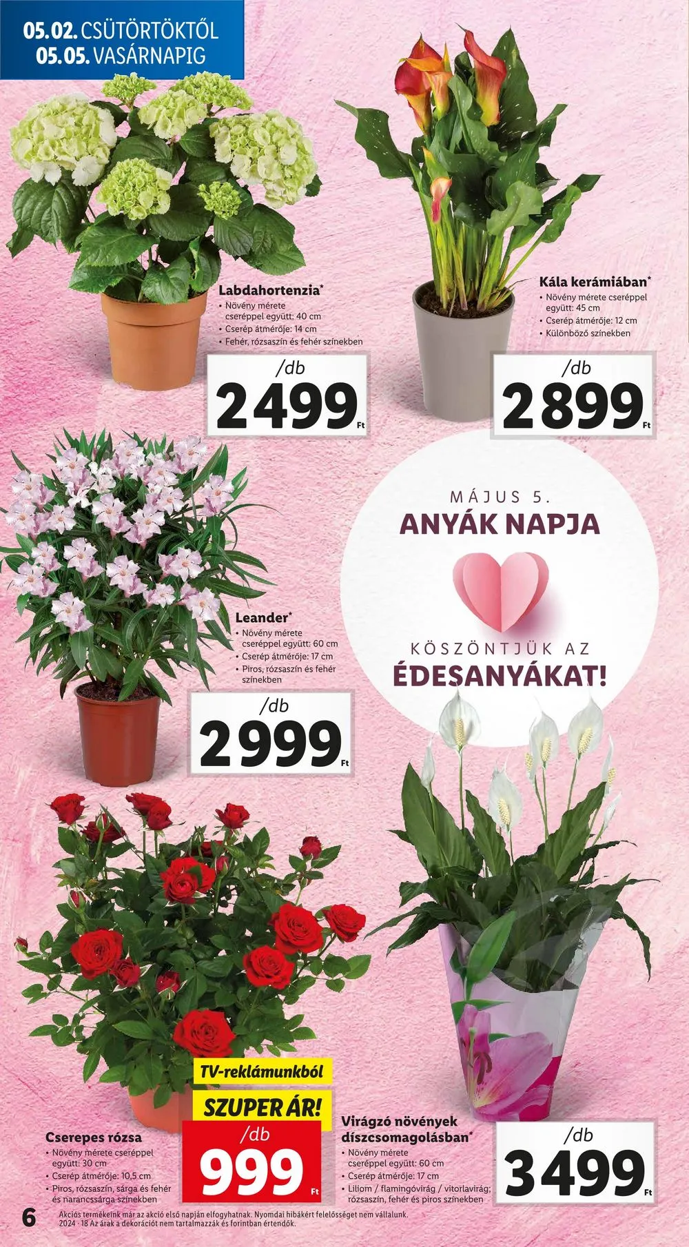 Lidl akciós újság 05.02–05.08 – 6. oldal