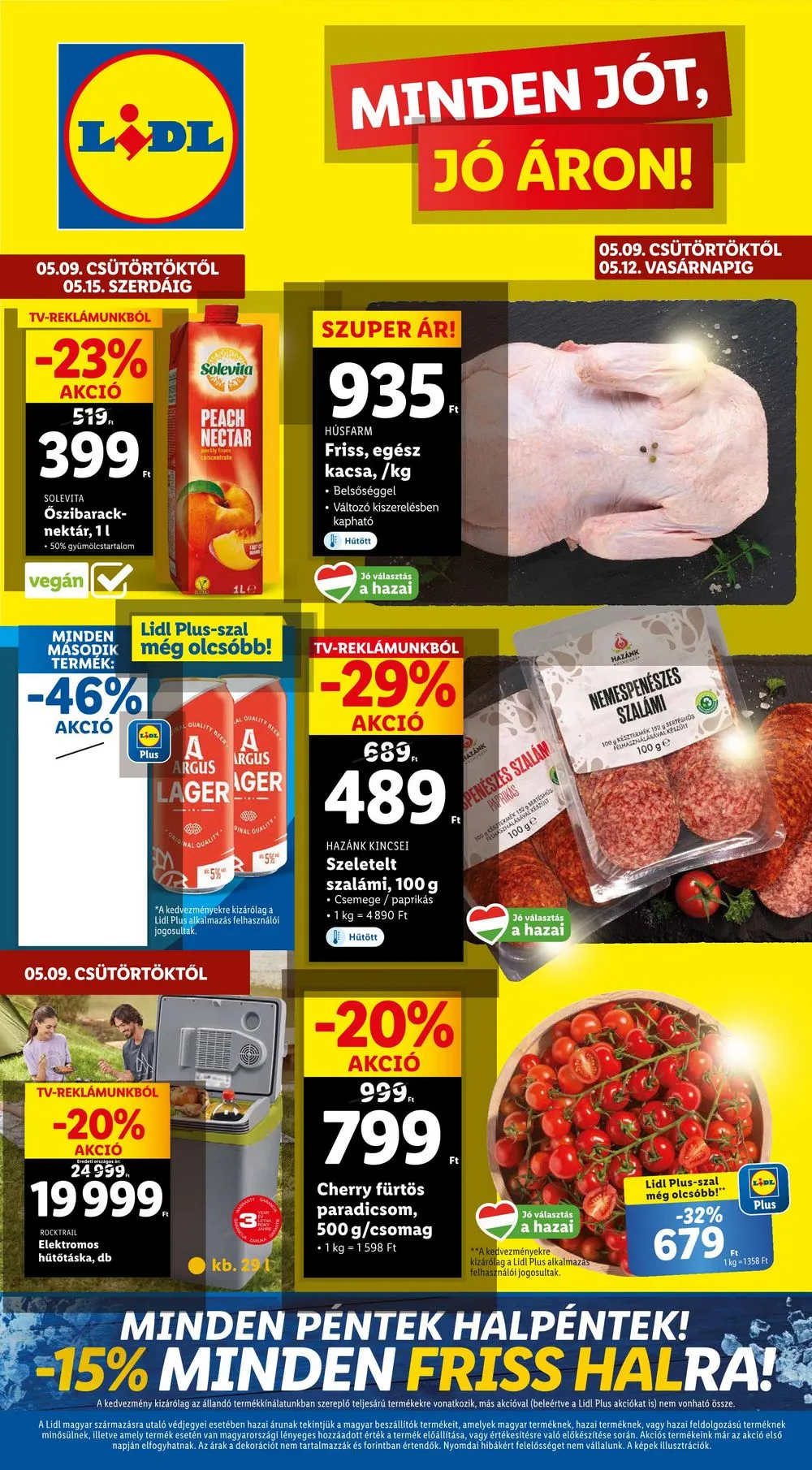 Lidl akciós újság 05.09–05.15