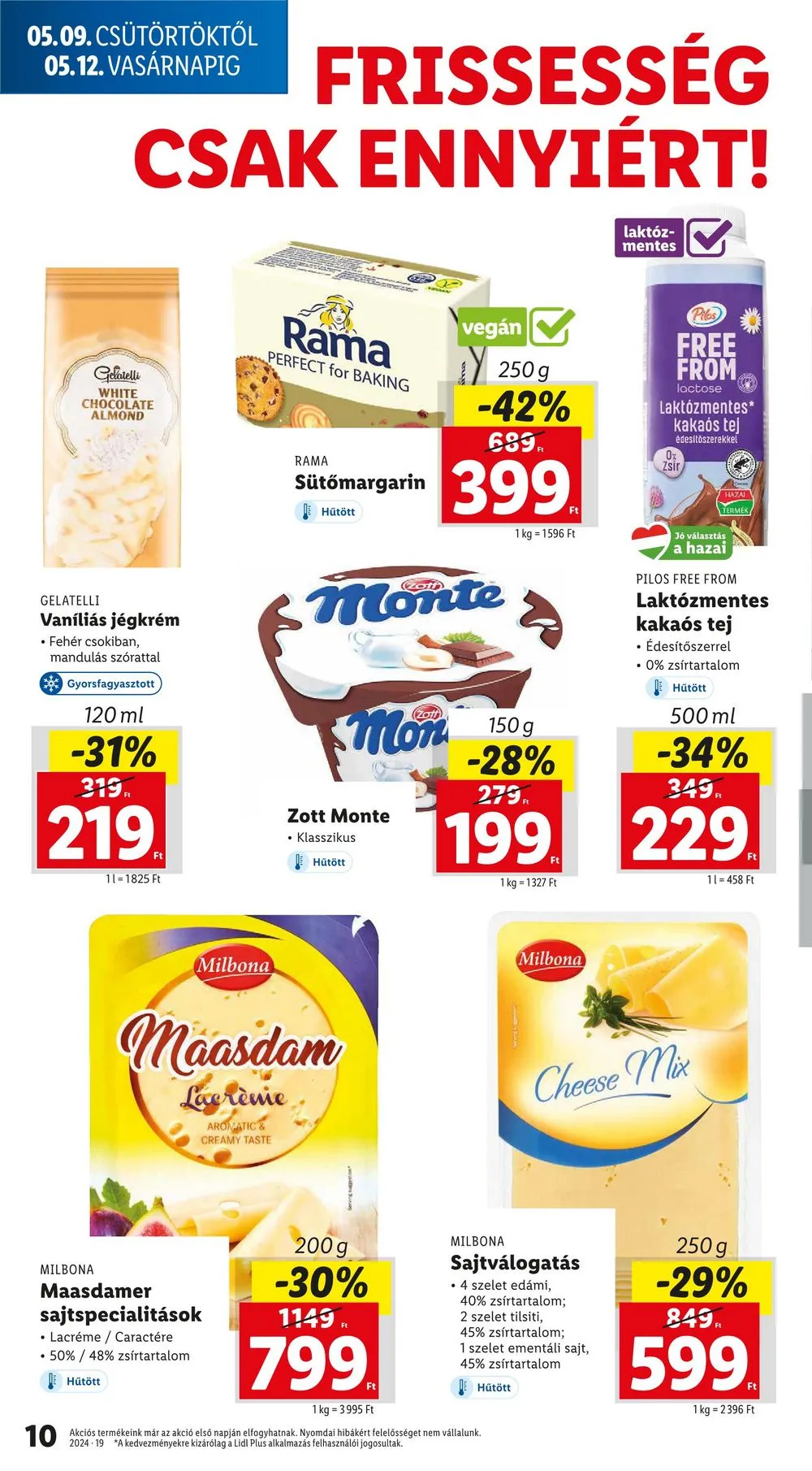 Lidl akciós újság 05.09–05.15 – 10. oldal