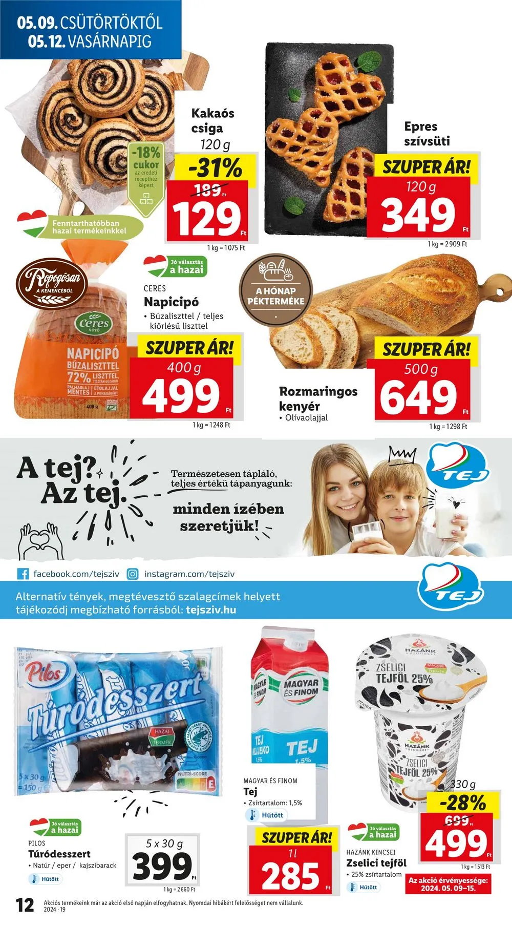 Lidl akciós újság 05.09–05.15 – 12. oldal