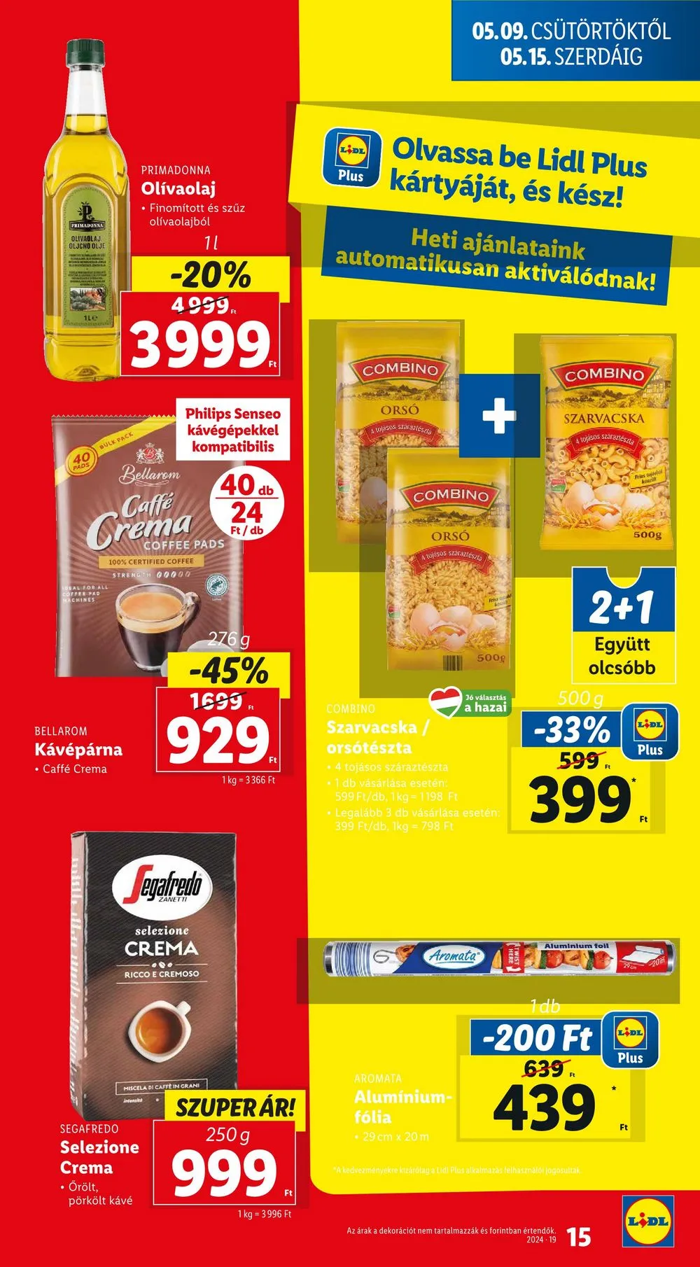 Lidl akciós újság 05.09–05.15 – 15. oldal