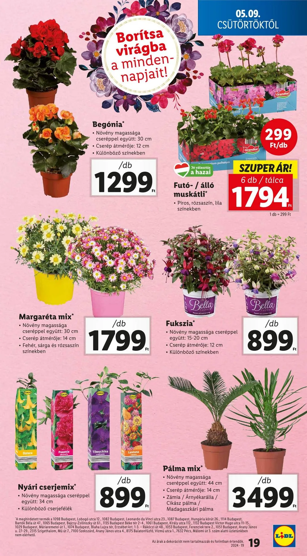 Lidl akciós újság 05.09–05.15 – 19. oldal