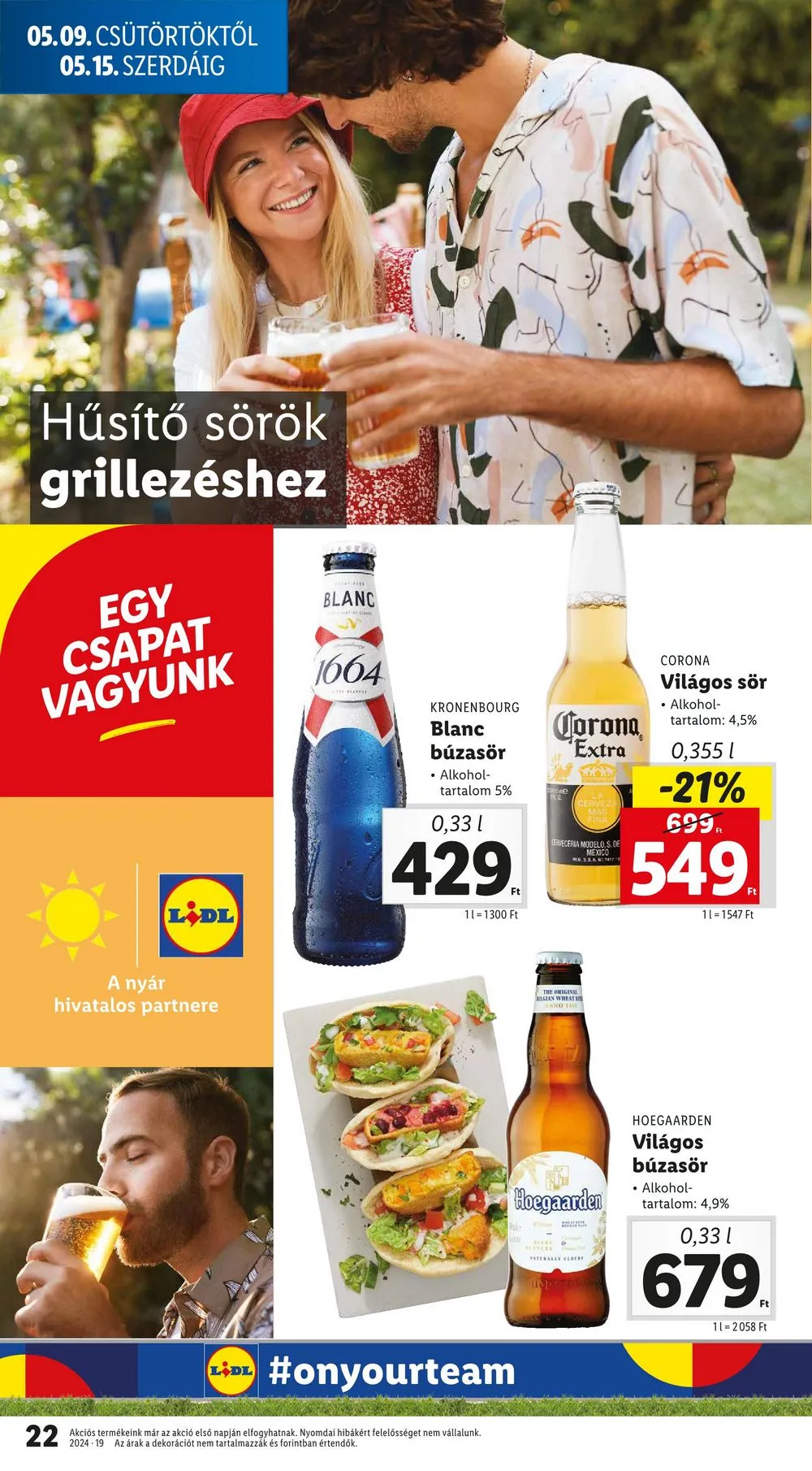 Lidl akciós újság 05.09–05.15 – 22. oldal