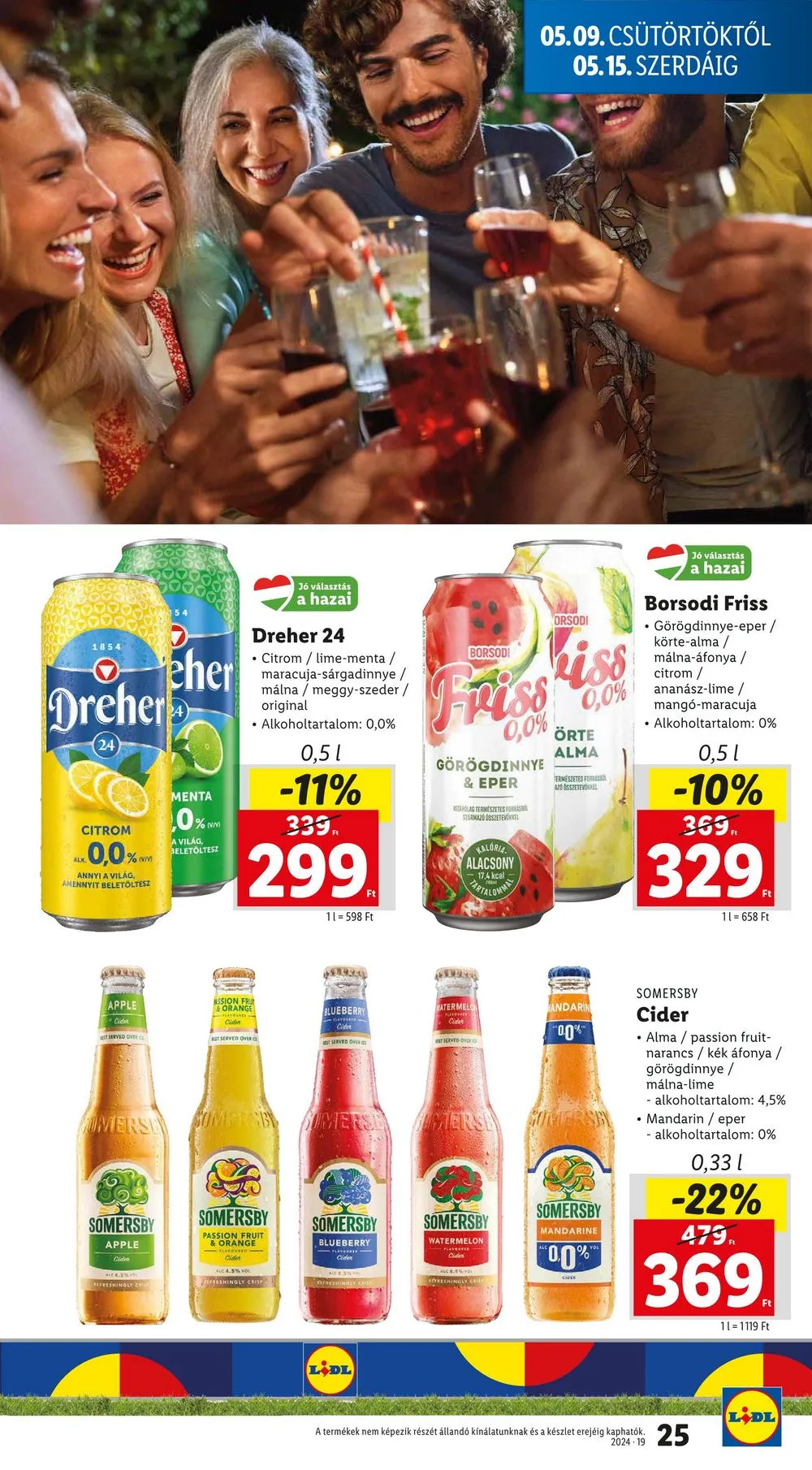 Lidl akciós újság 05.09–05.15 – 25. oldal