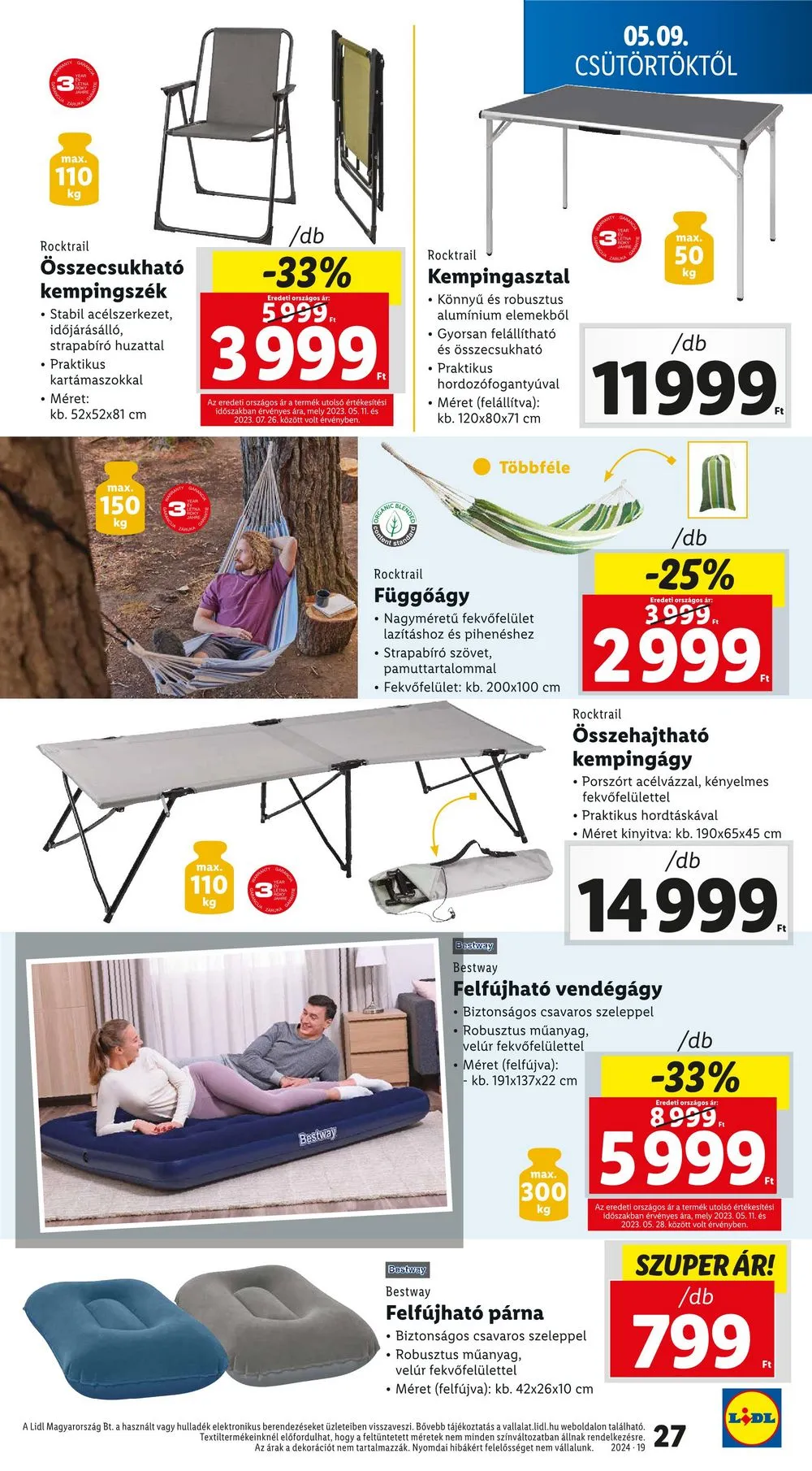 Lidl akciós újság 05.09–05.15 – 27. oldal