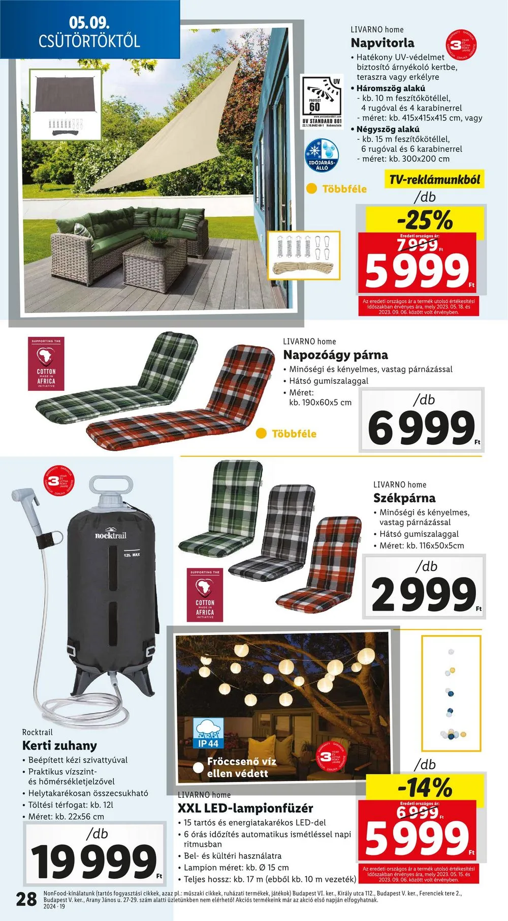 Lidl akciós újság 05.09–05.15 – 28. oldal