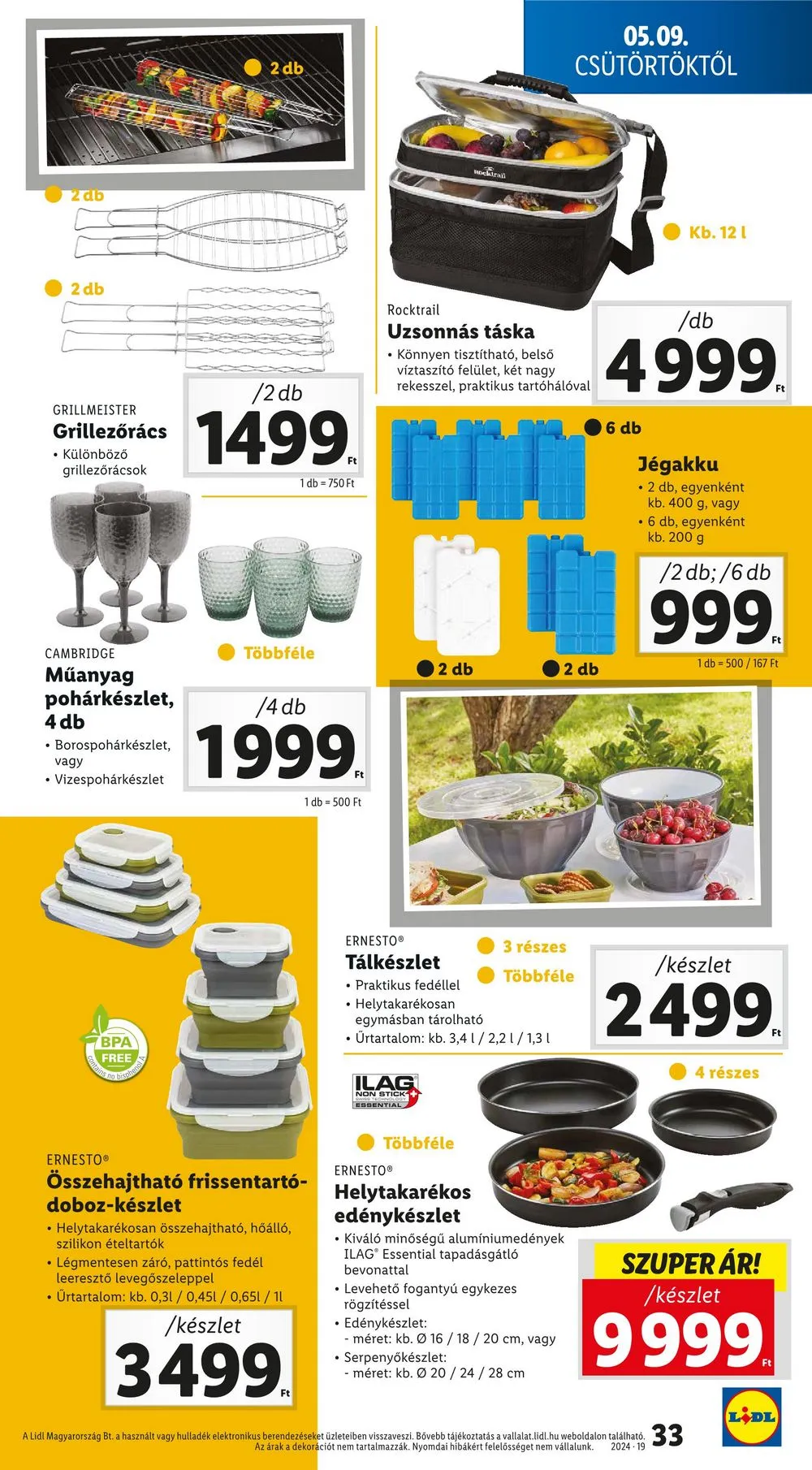 Lidl akciós újság 05.09–05.15 – 33. oldal