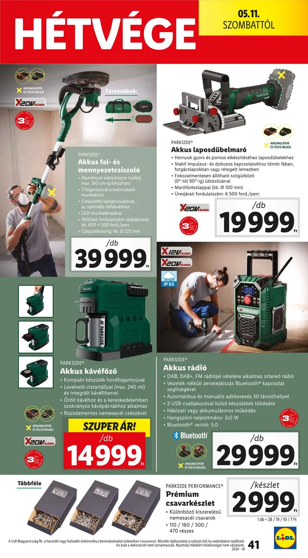 Lidl akciós újság 05.09–05.15 – 41. oldal