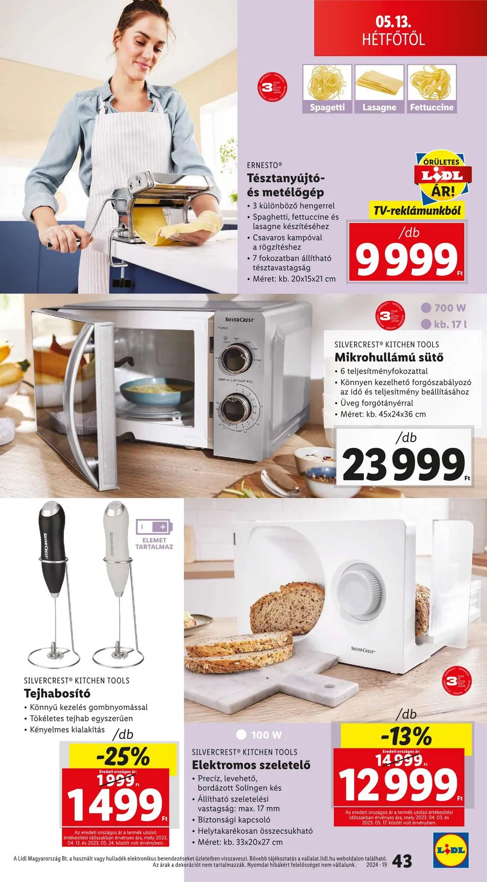 Lidl akciós újság 05.09–05.15 – 43. oldal