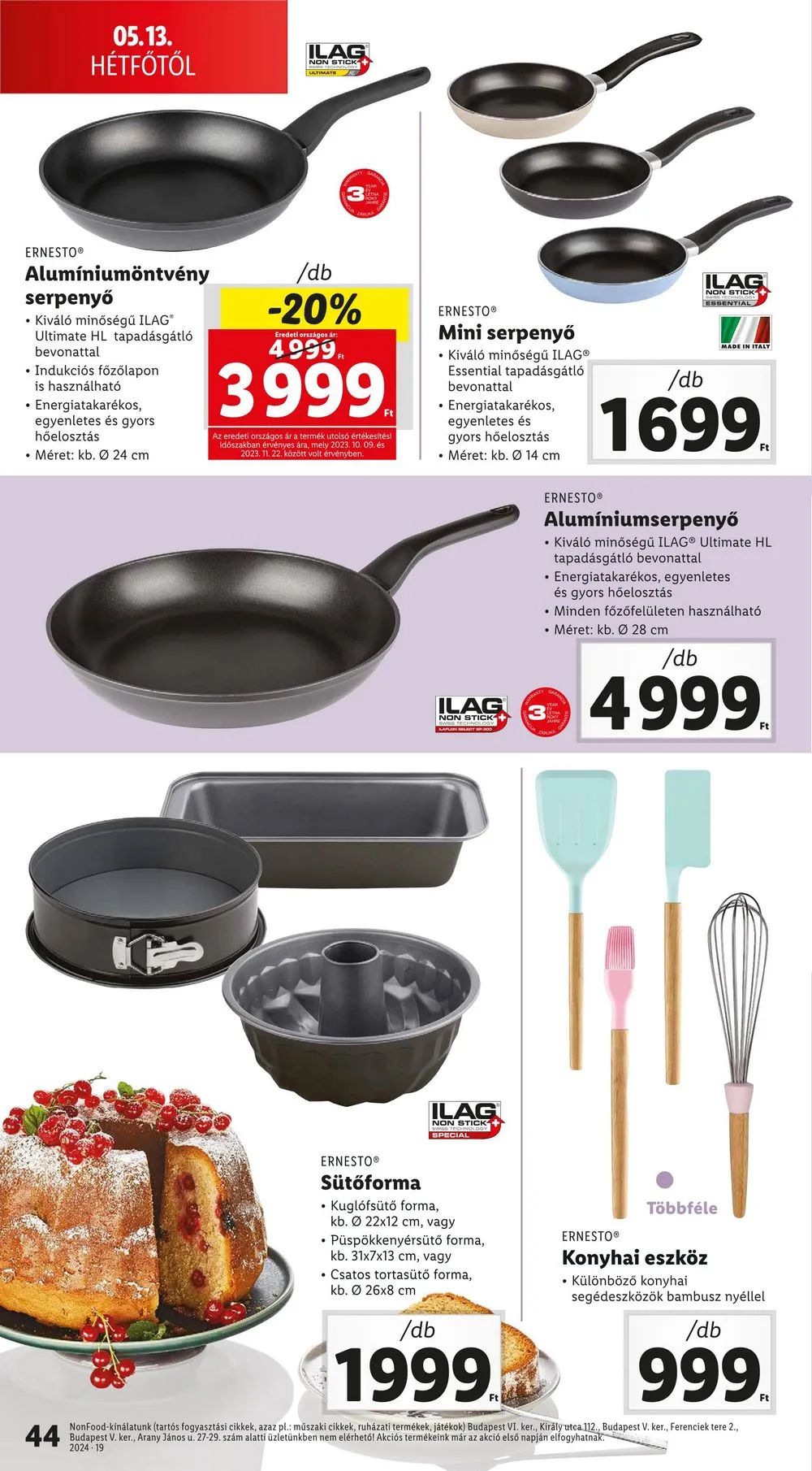 Lidl akciós újság 05.09–05.15 – 44. oldal