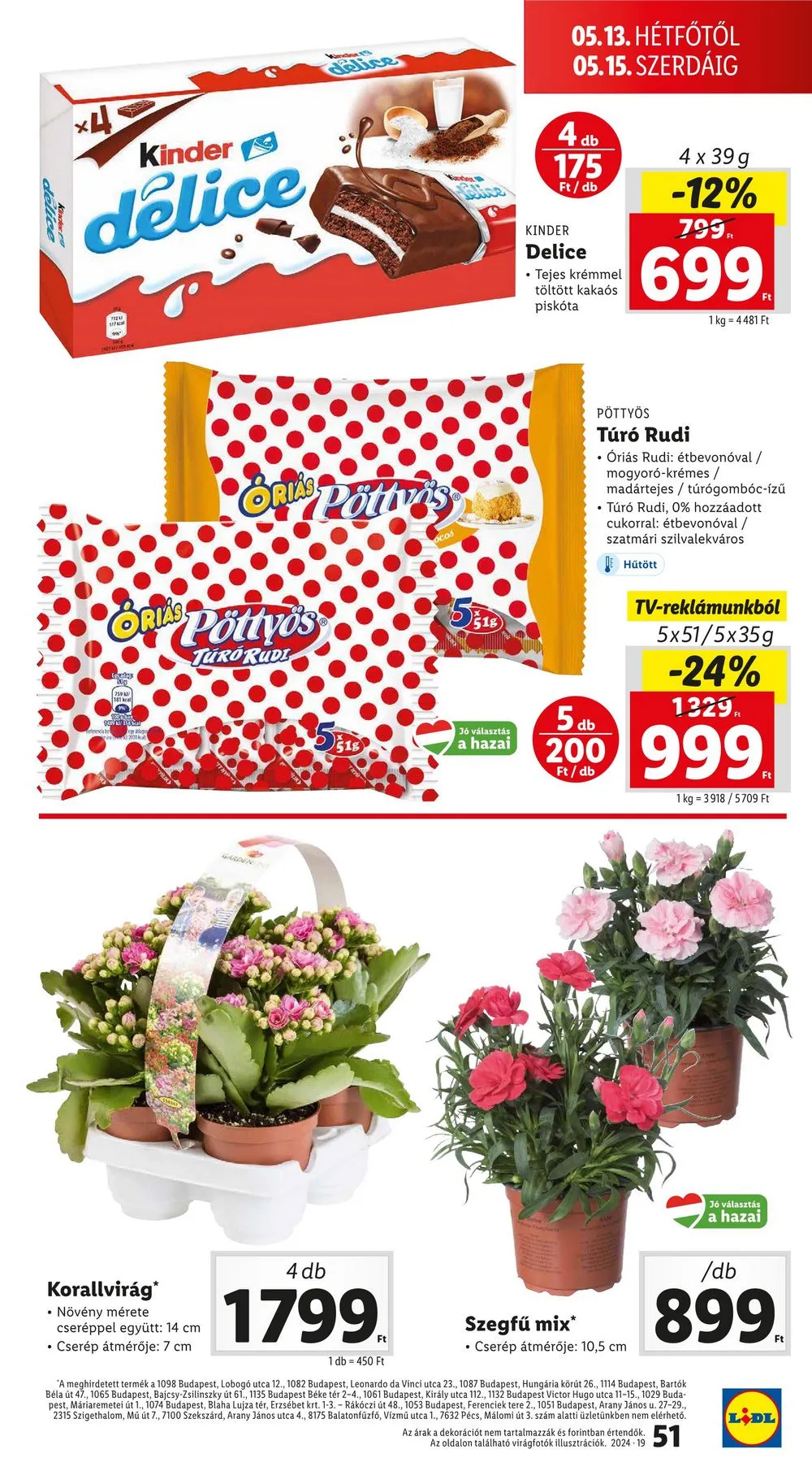 Lidl akciós újság 05.09–05.15 – 51. oldal