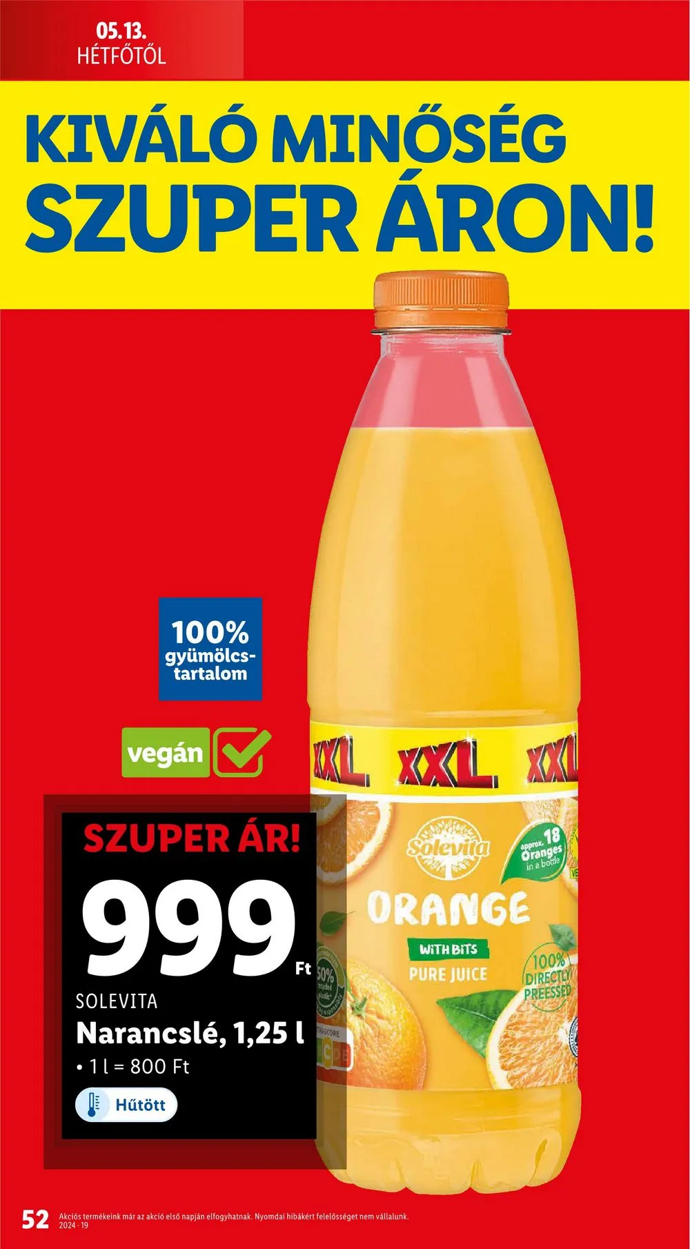Lidl akciós újság 05.09–05.15 – 52. oldal