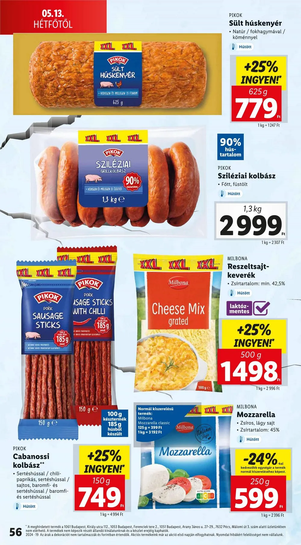 Lidl akciós újság 05.09–05.15 – 56. oldal