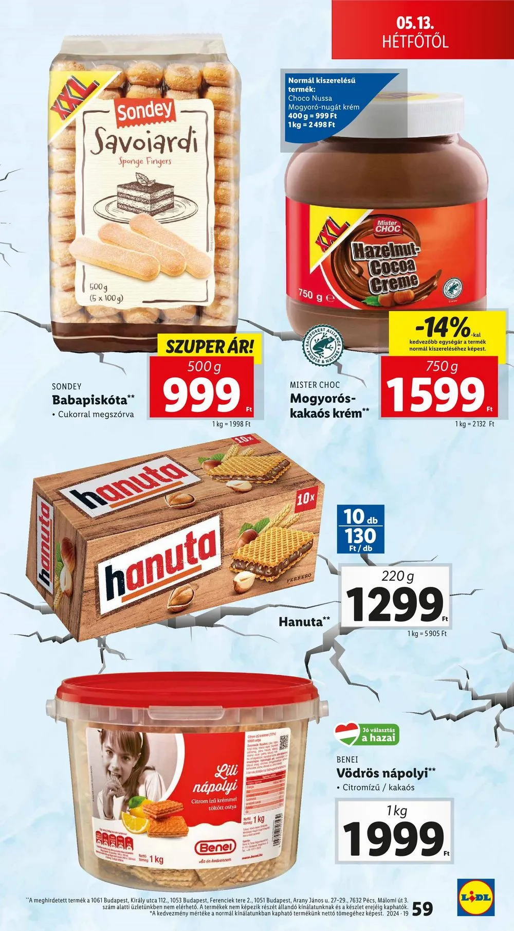 Lidl akciós újság 05.09–05.15 – 59. oldal